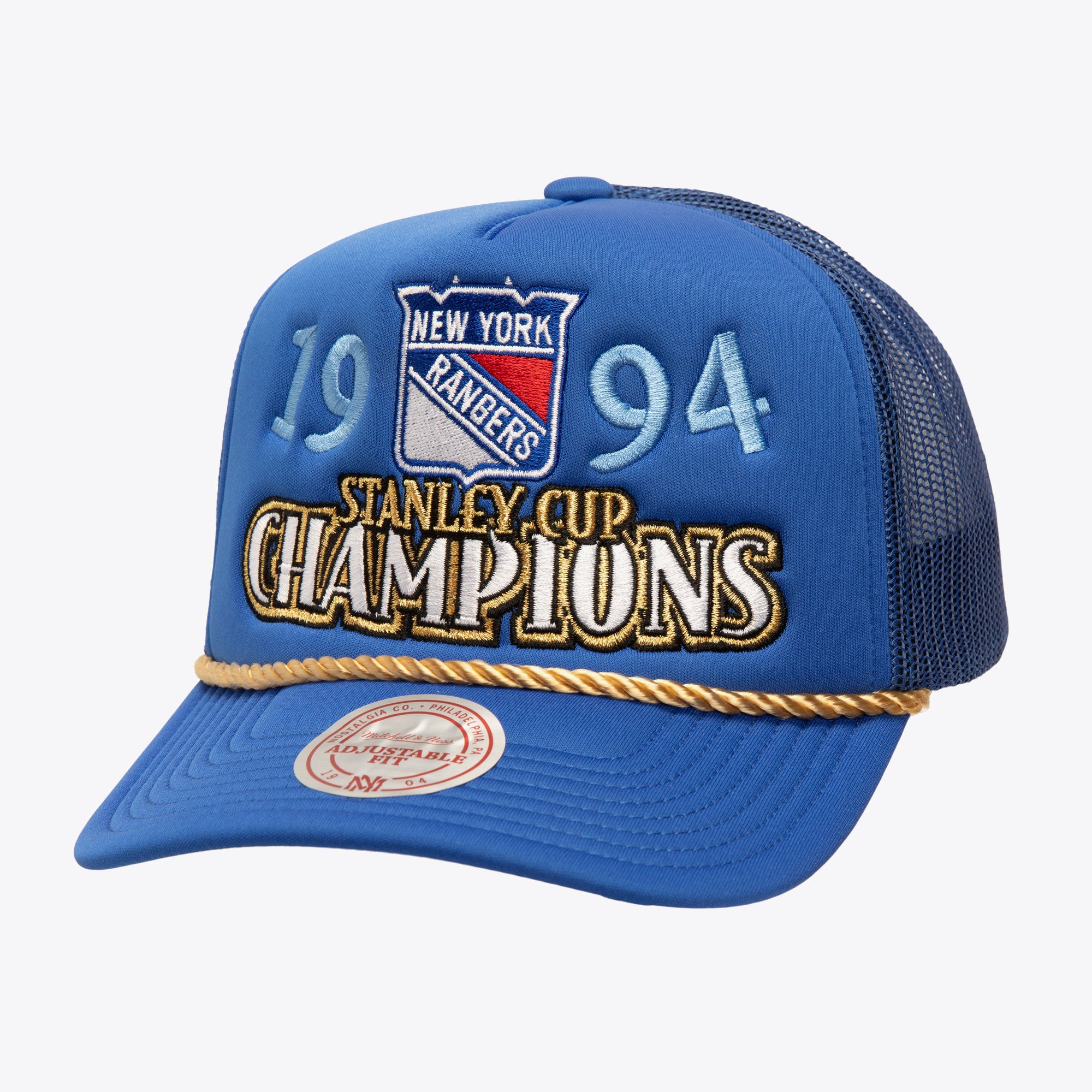 Gorra NHL Golden Champs Trucker Rangers