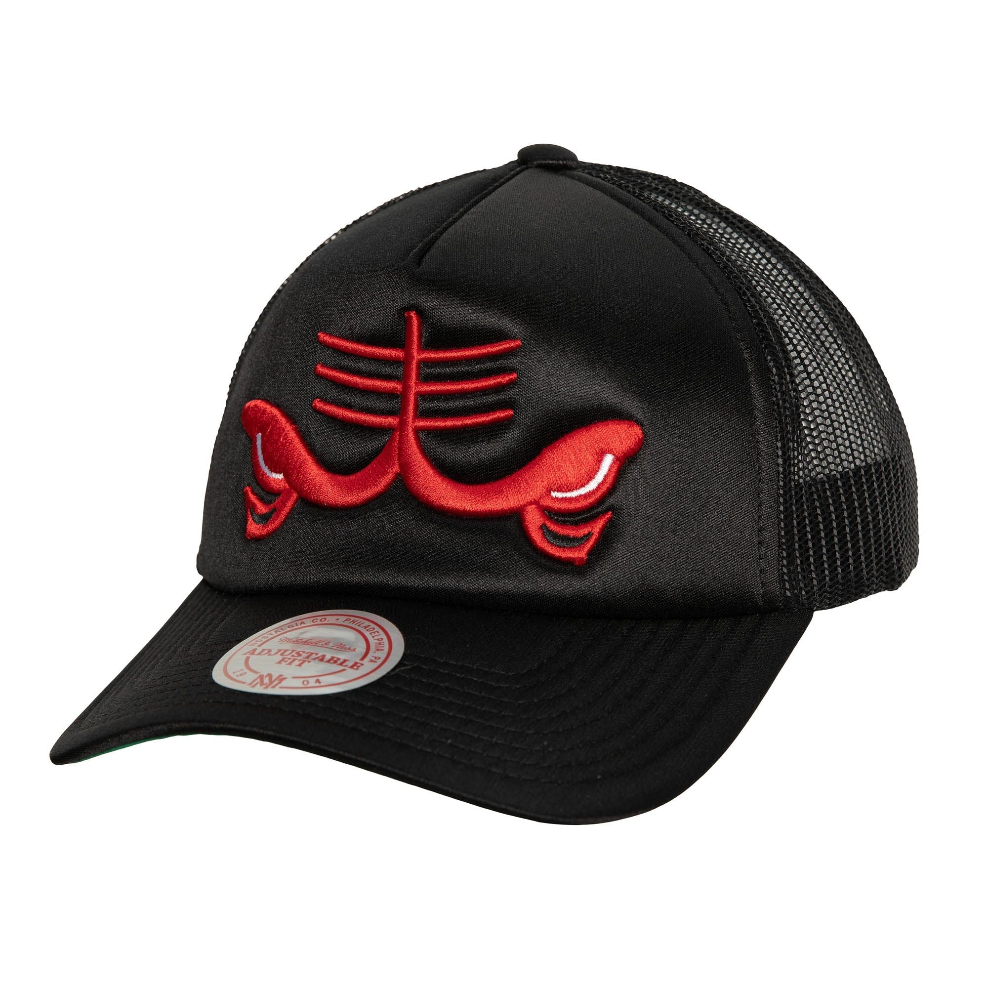 Gorra NBA Logo Remix Trucker Snapback Bulls Blck
