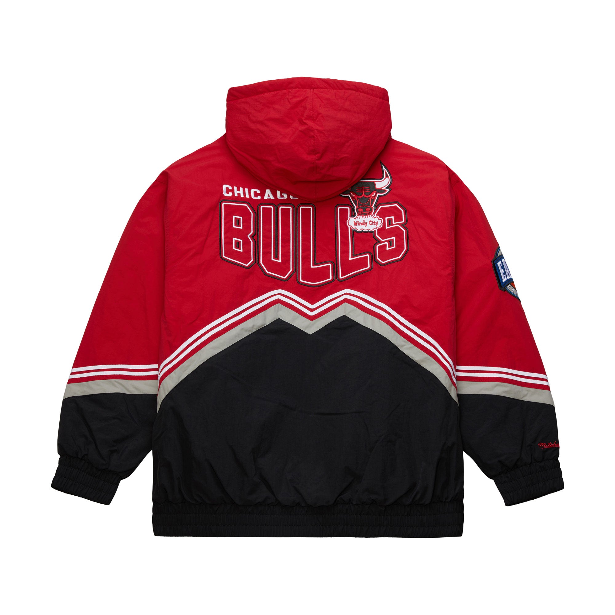 Chamarra NBA Throw It Back Retro Vintage Logo Bulls
