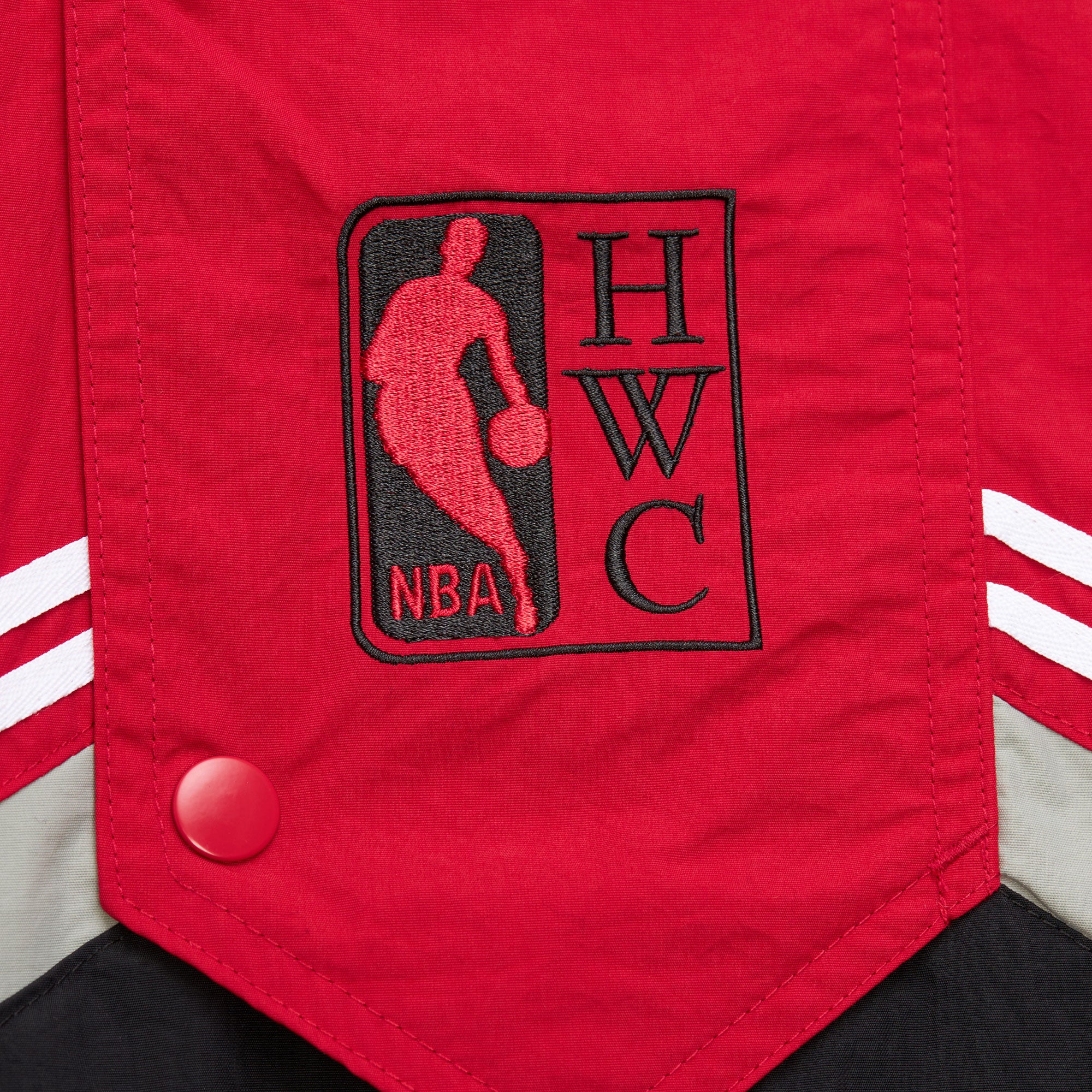 Chamarra NBA Throw It Back Retro Vintage Logo Bulls