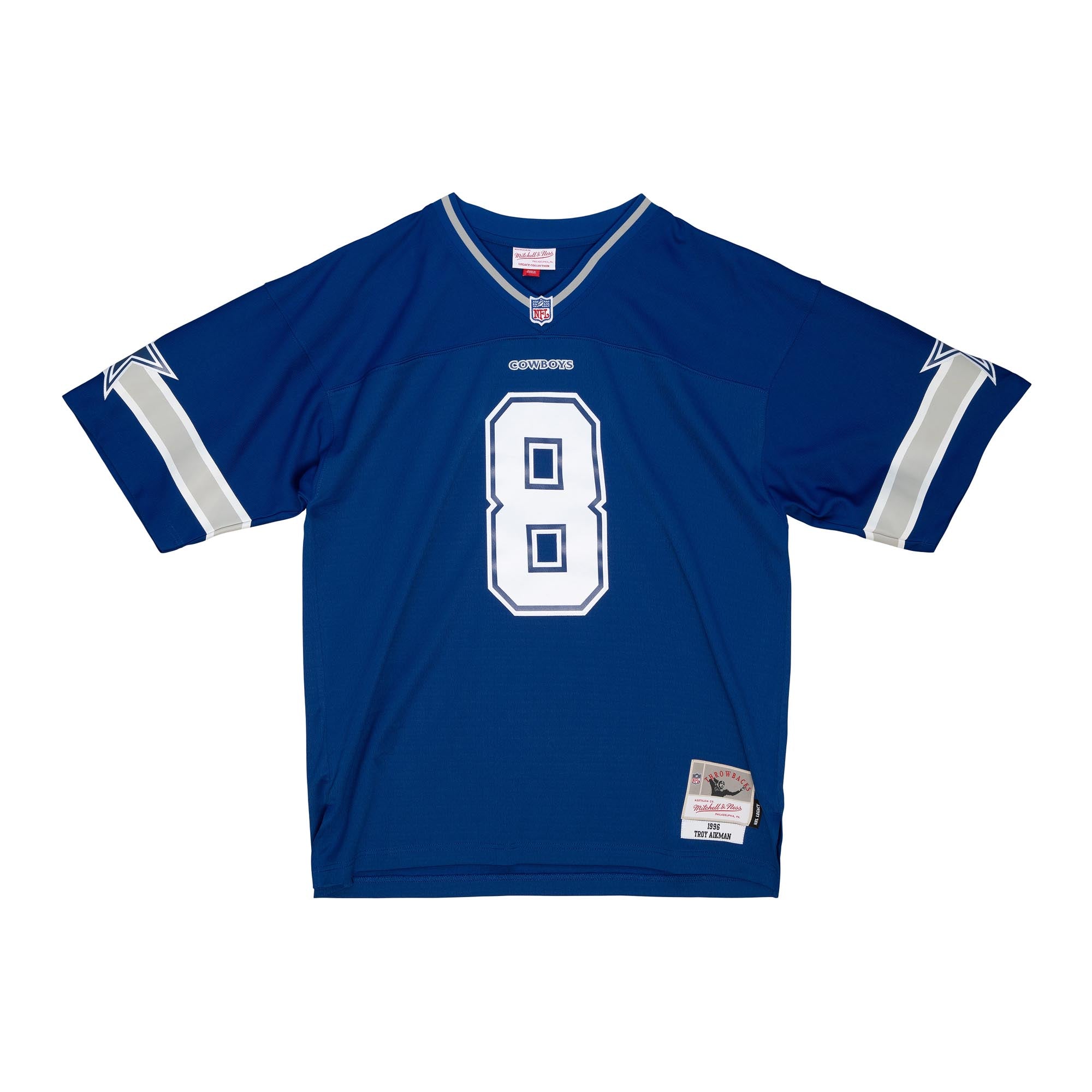 NFL Dark Jersey Cowboys 1996 Troy Aikman NFC