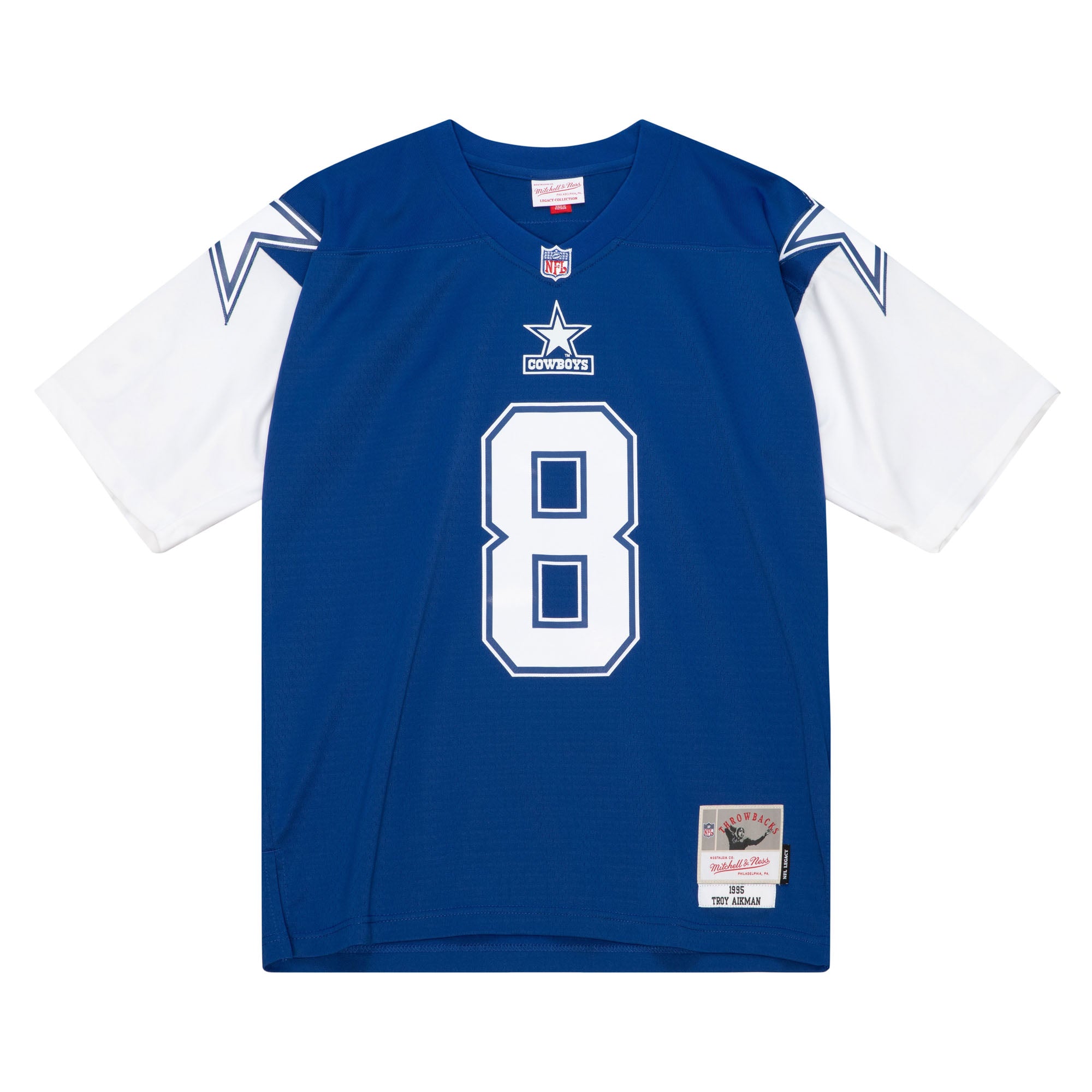 NFL Dark Jersey Cowboys 1995 Troy Aikman NFC