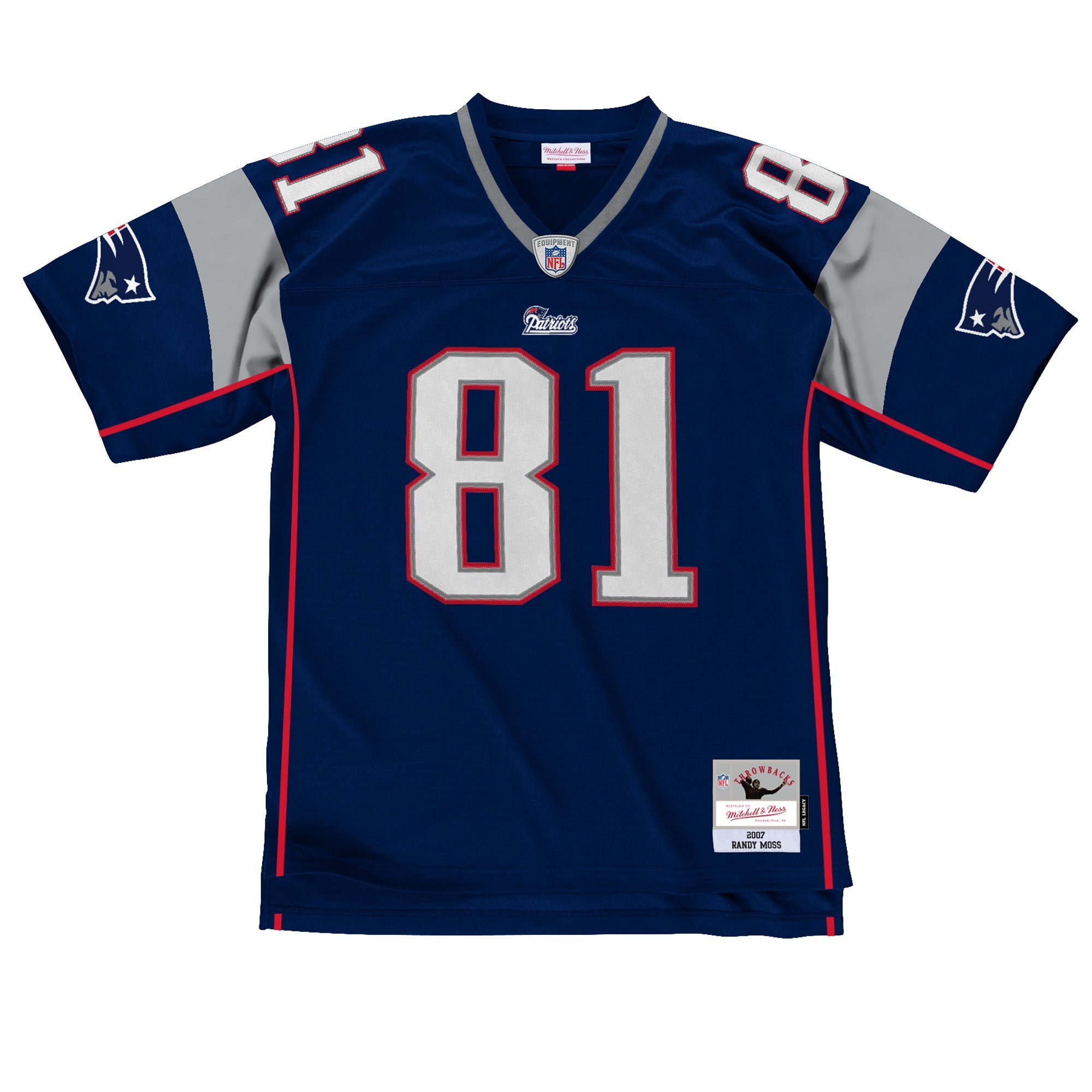NFL Legacy Jersey Patriots 07 Randy Moss AFC