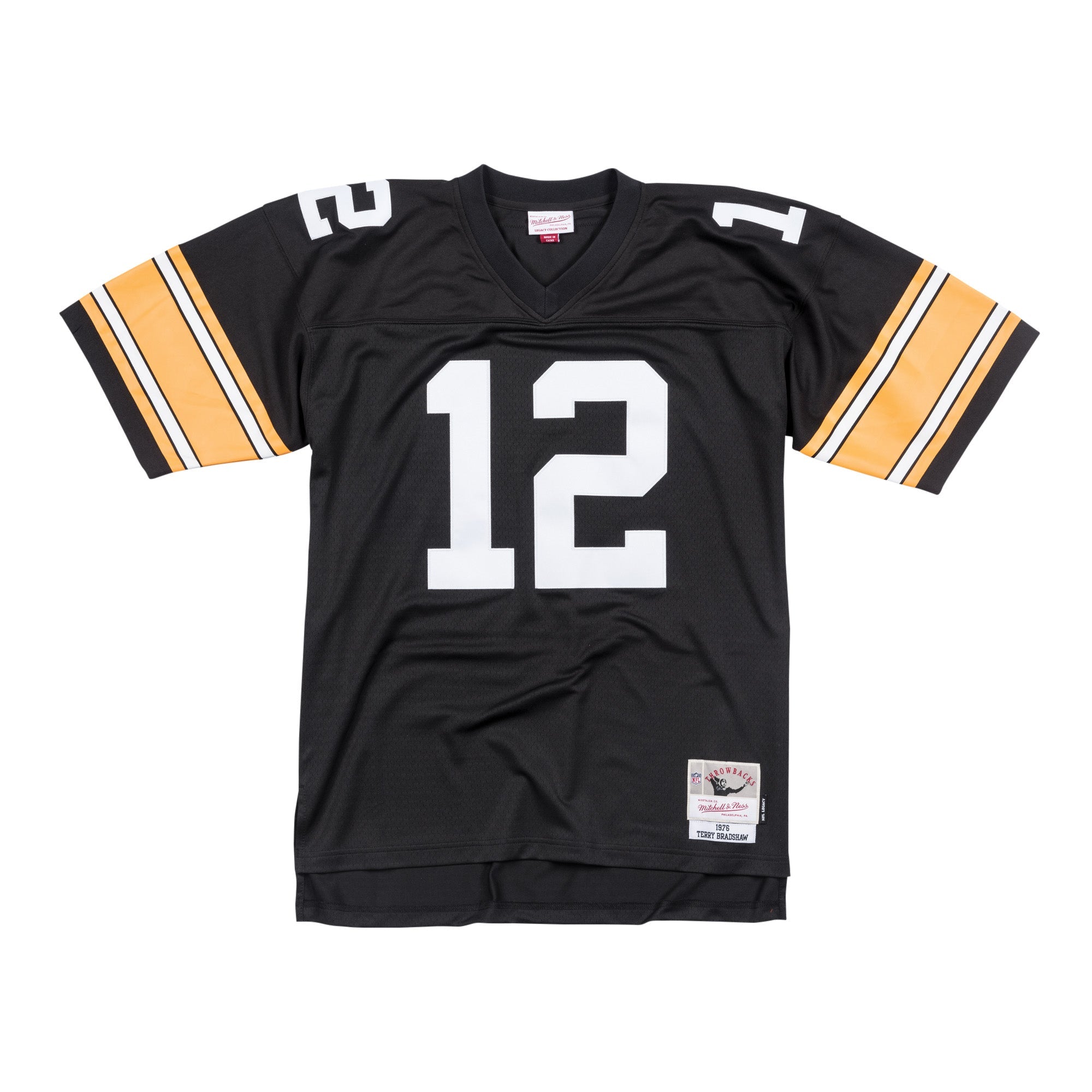 NFL Legacy Jersey Steelers 1976 Terry Bradshaw AFC