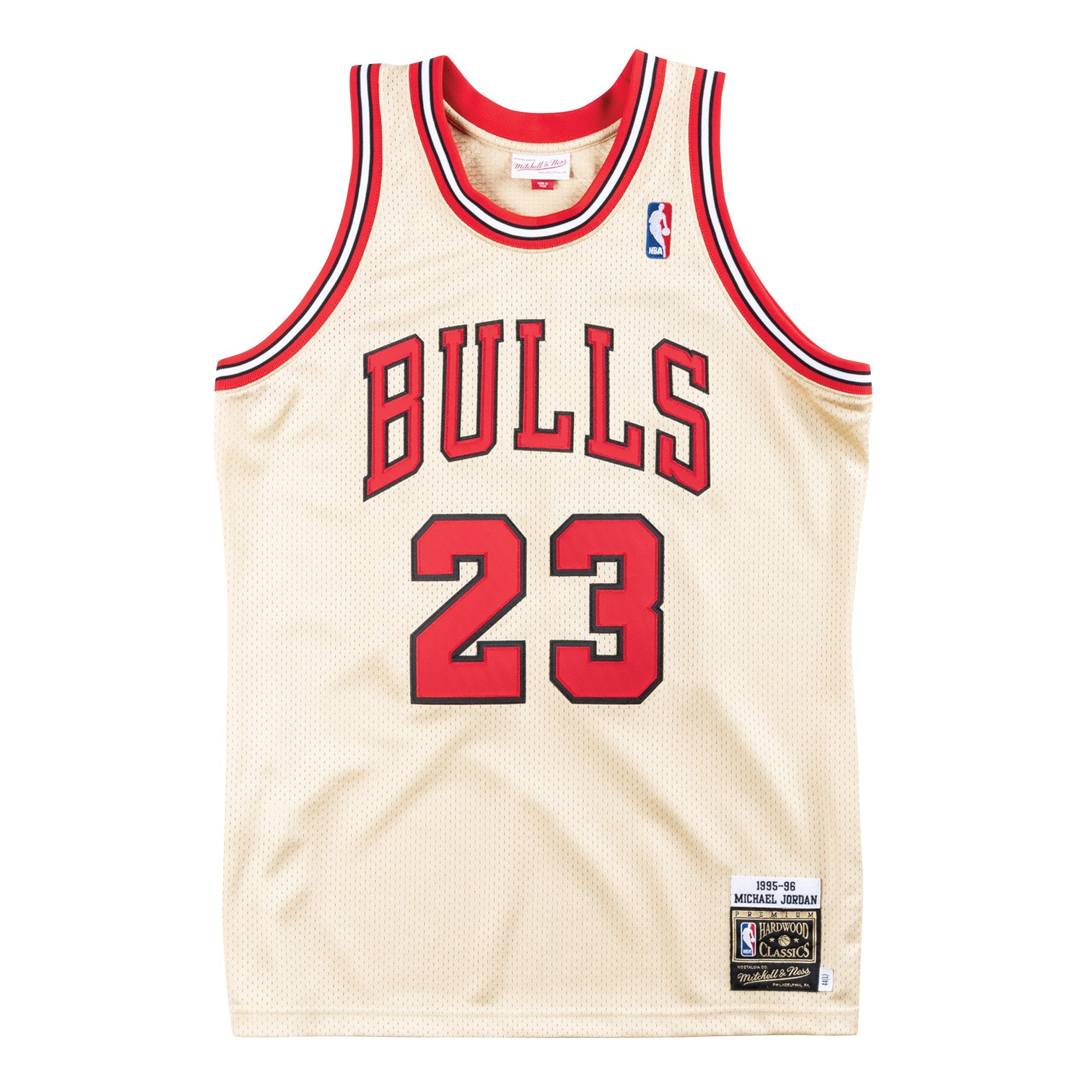 NBA Gold Basketball Jersey Bulls 95 Michael Jordan