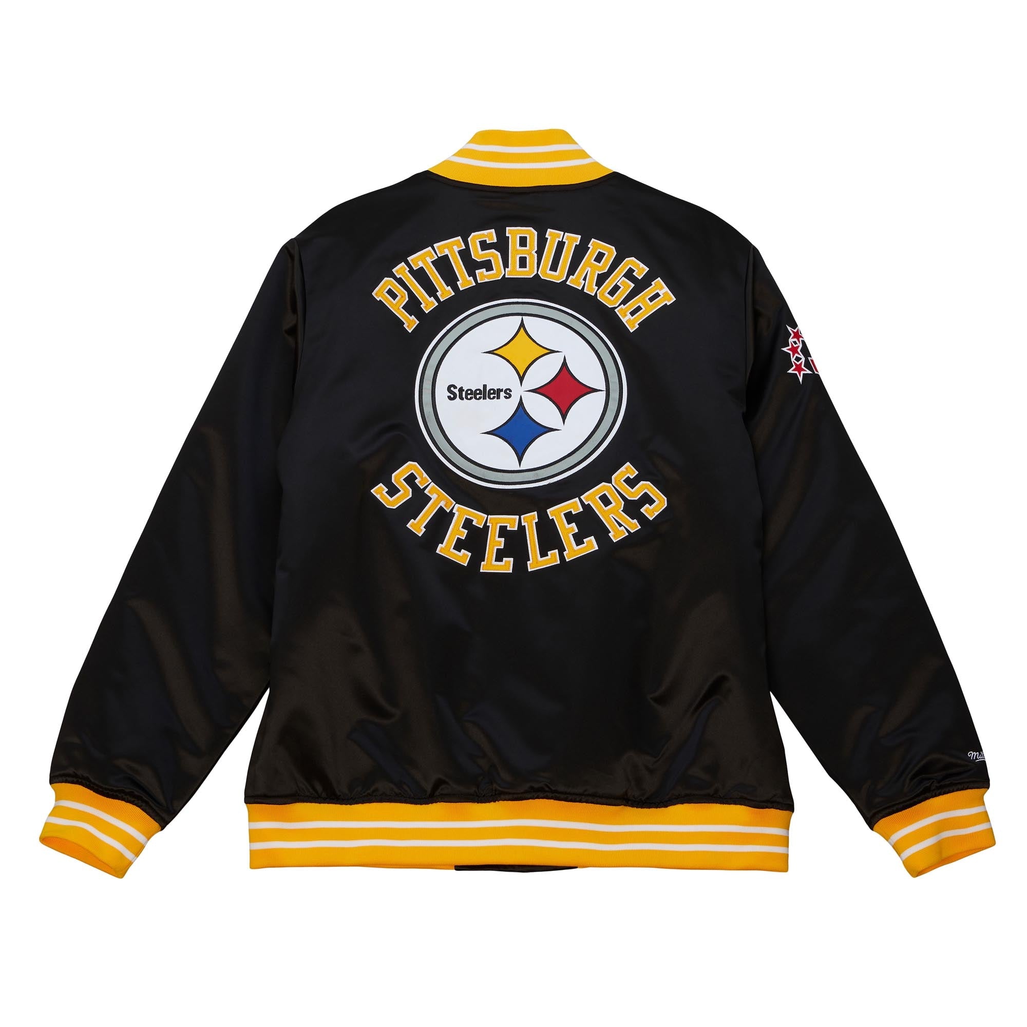 Chamarra NFL Heavyweight Satin Steelers AFC