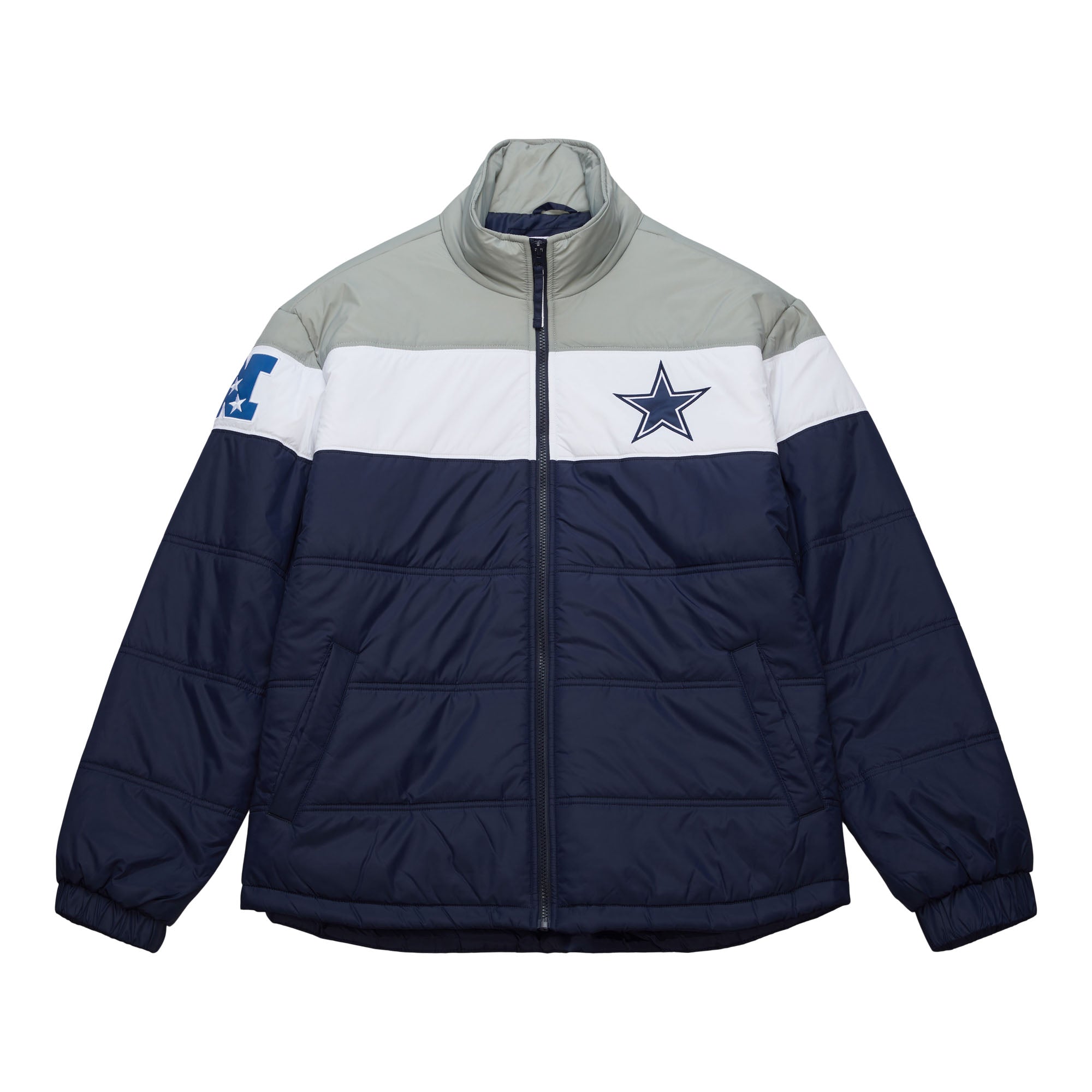 Chamarra NFL In The Clutch Puffer Vintage Logo Cowboys NFC