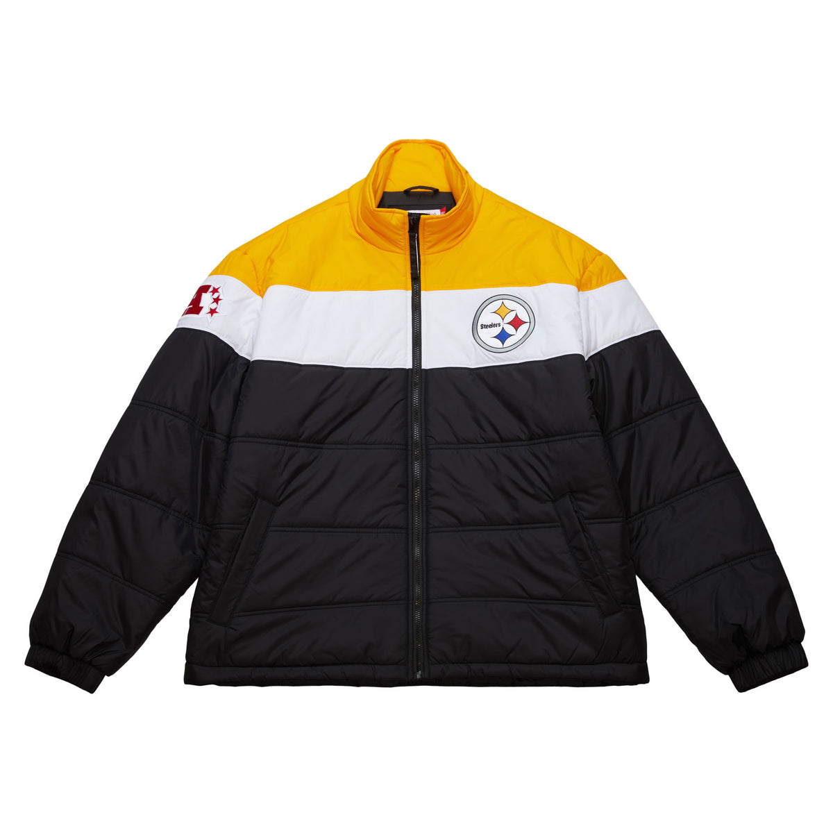 Chamarra NFL In The Clutch Puffer Vintage Logo Steelers AFC