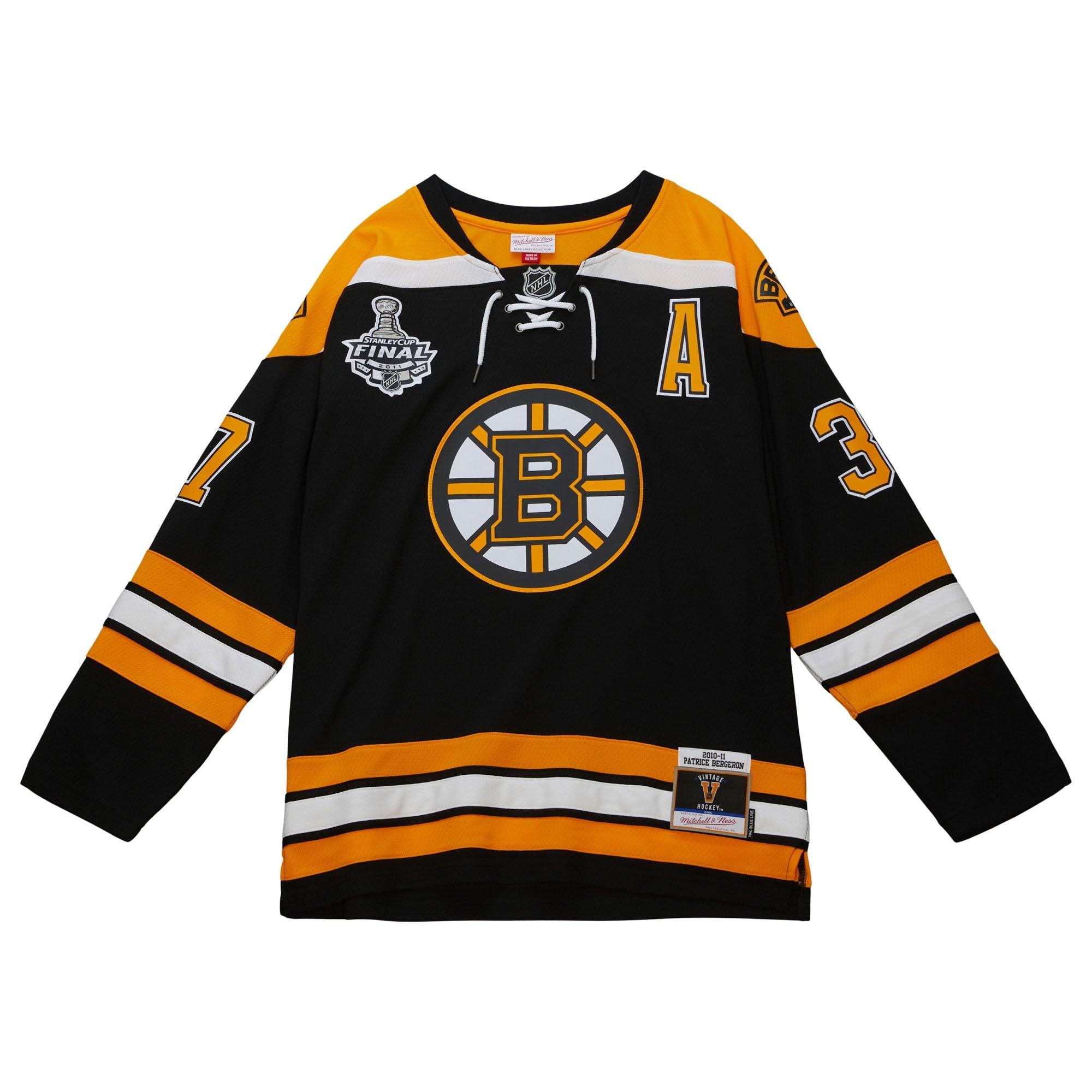 NHL Stanley Cup Jersey Bruins 2010 Patrice Bergeron