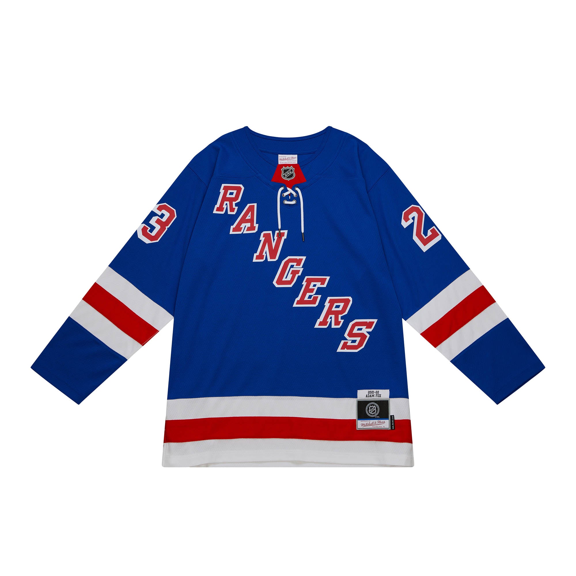 Jersey M&N NHL Rangers 2021 Adam Fox