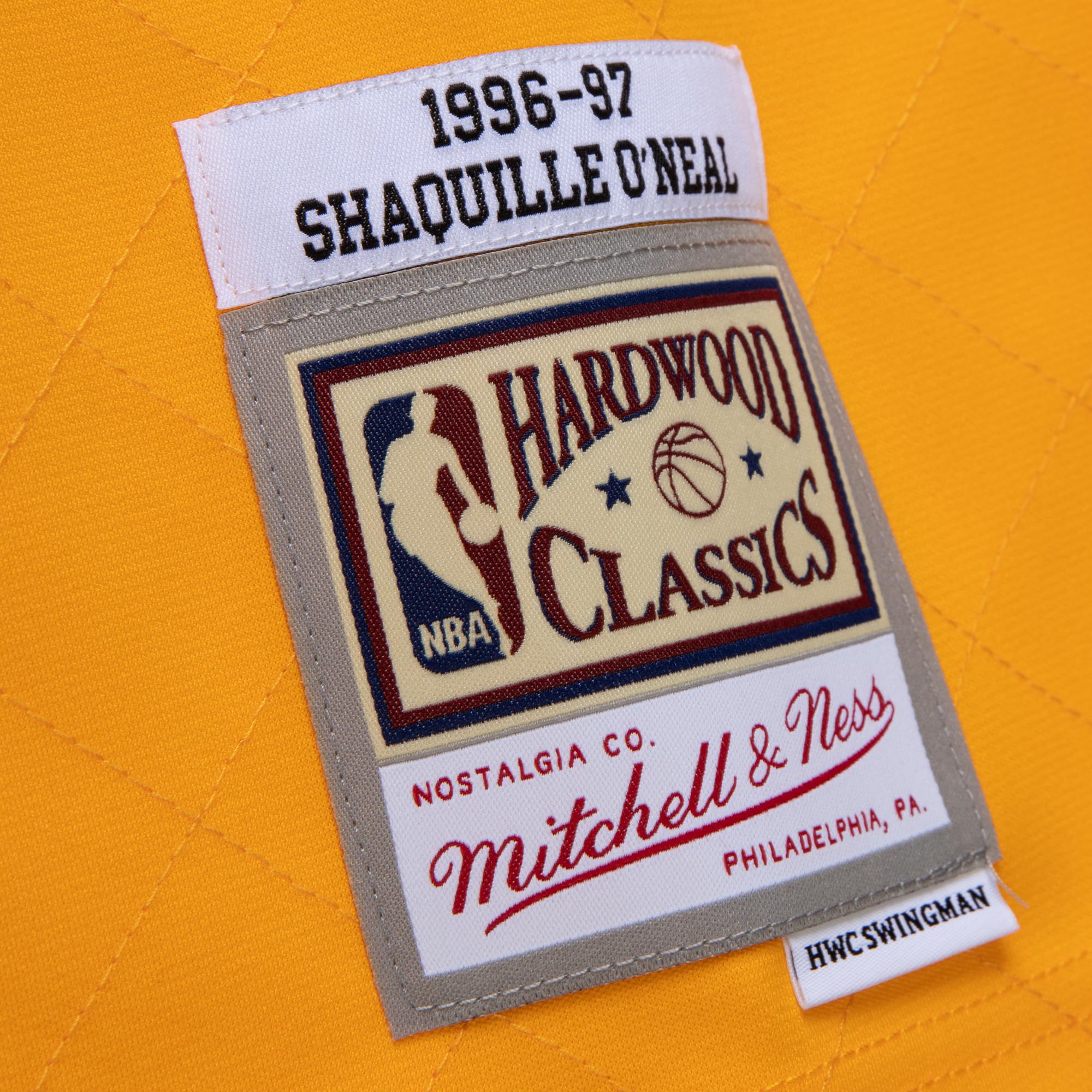 NBA 75th Anni Swingman Jersey Lakers 1996 Shaquille O'neal