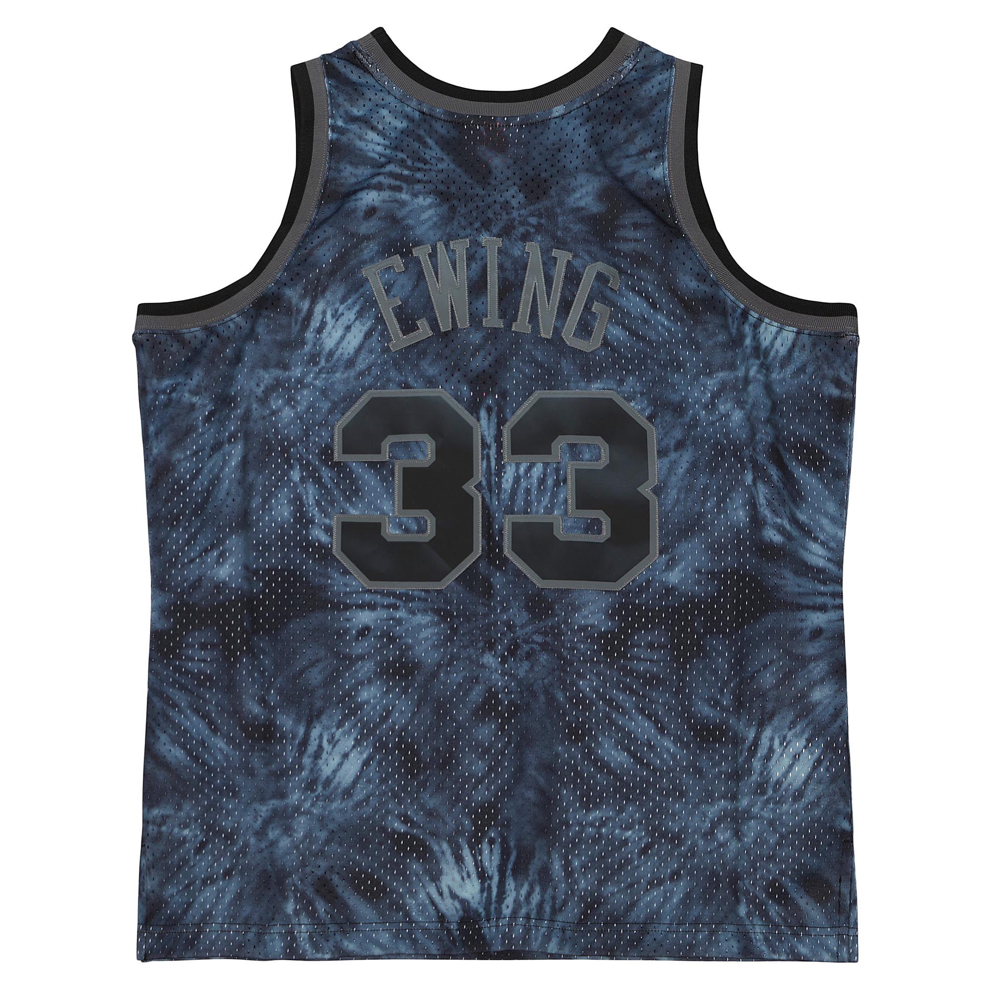 NBA Black Tie Dye Swingman Jersey Knicks 1991 Patrick Ewing