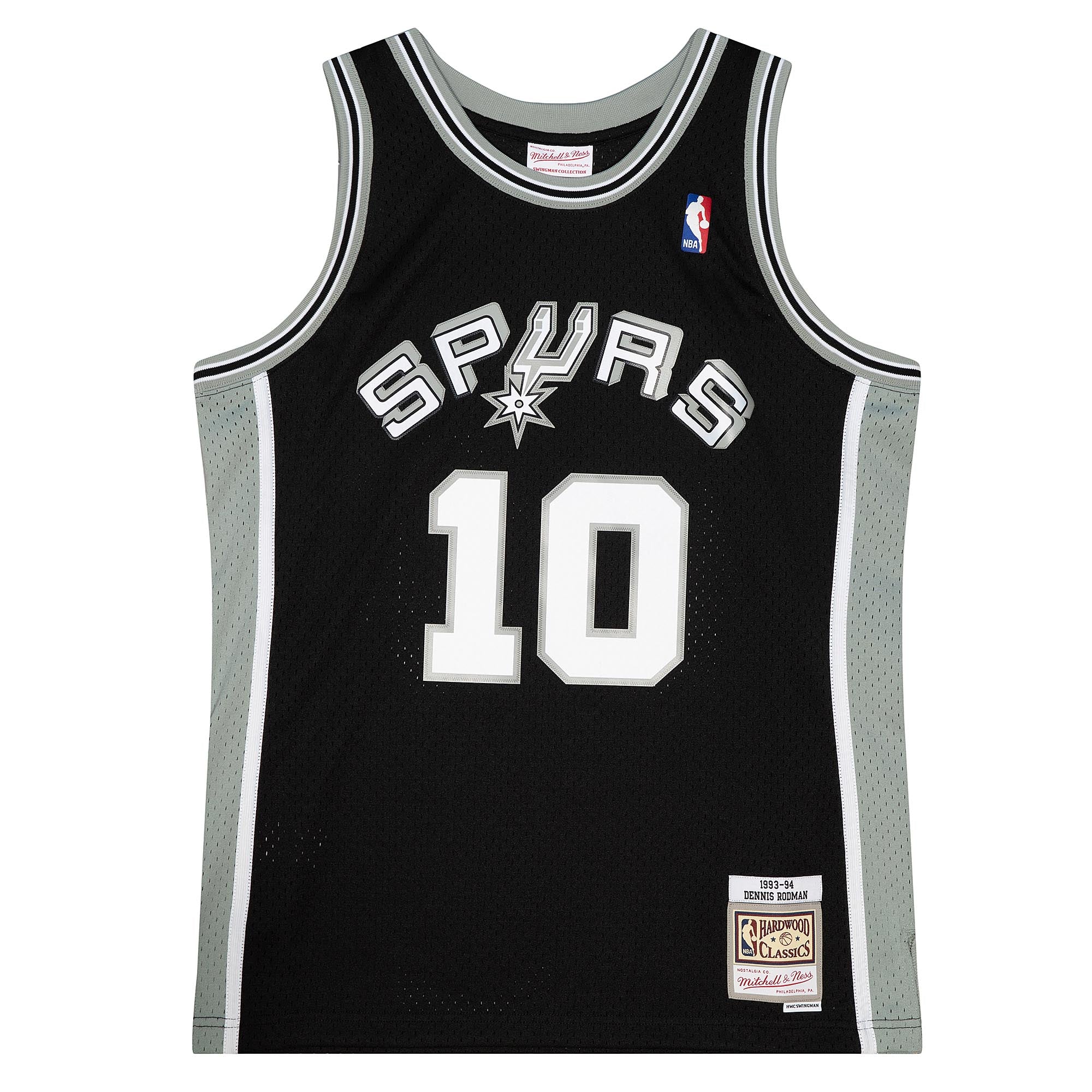 NBA Dark Jersey Spurs 1993 Dennis Rodman