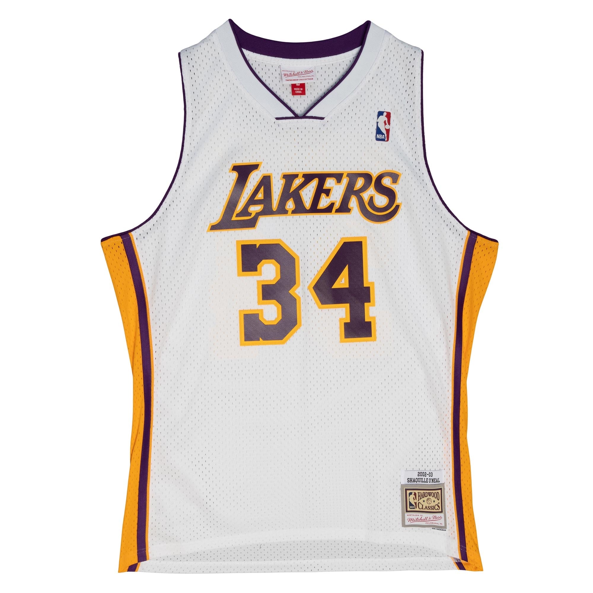 NBA Alternate Jersey Lakers 2002 Shaquille O'neal