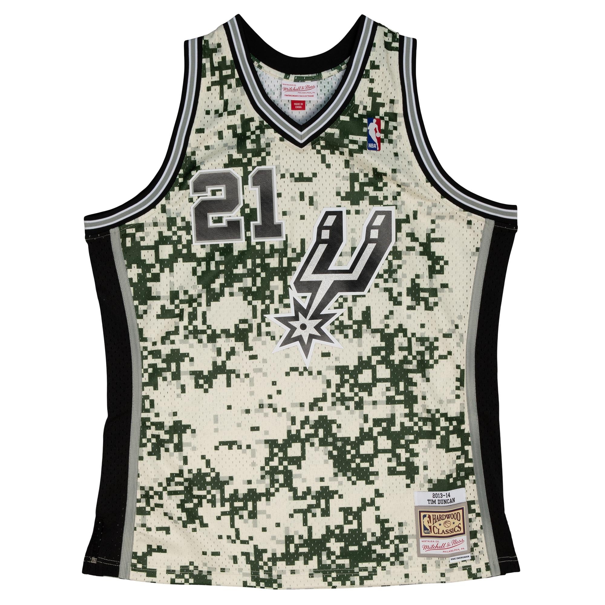 NBA Alternate Jersey Spurs 2013 Tim Duncan