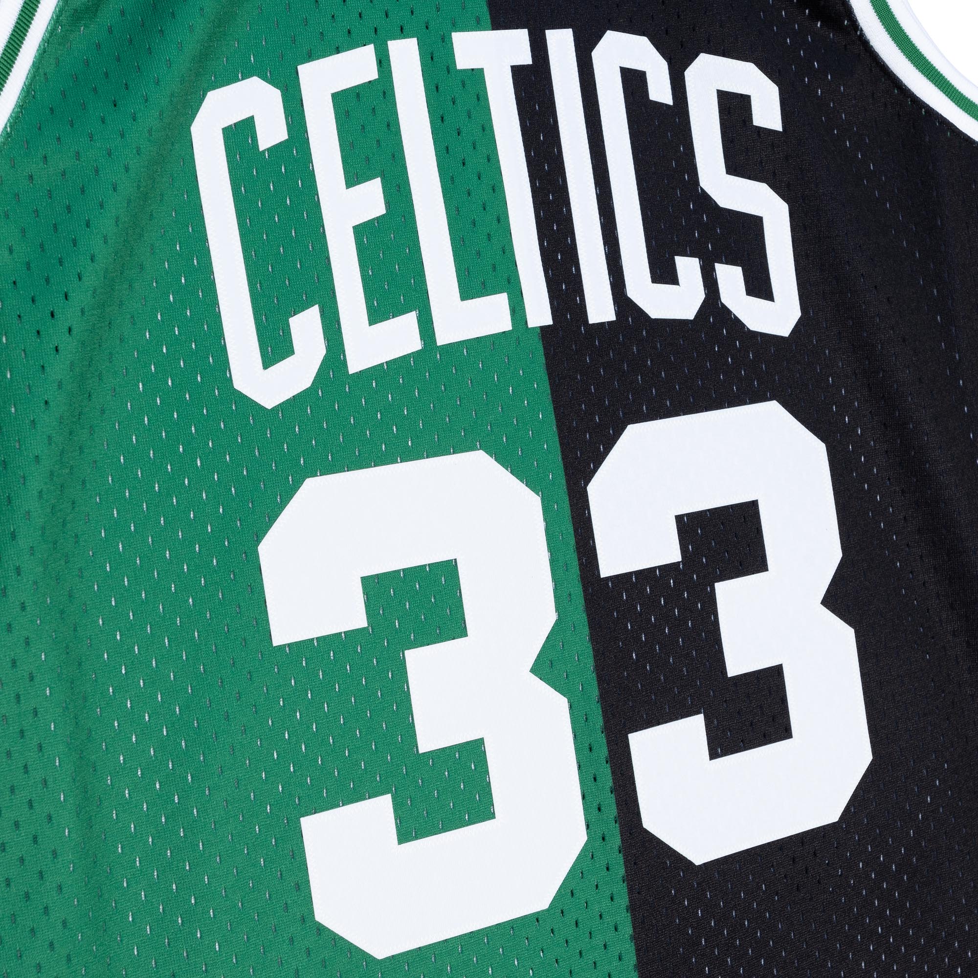 NBA Split Swingman Jersey Celtics 1985 Larry Bird