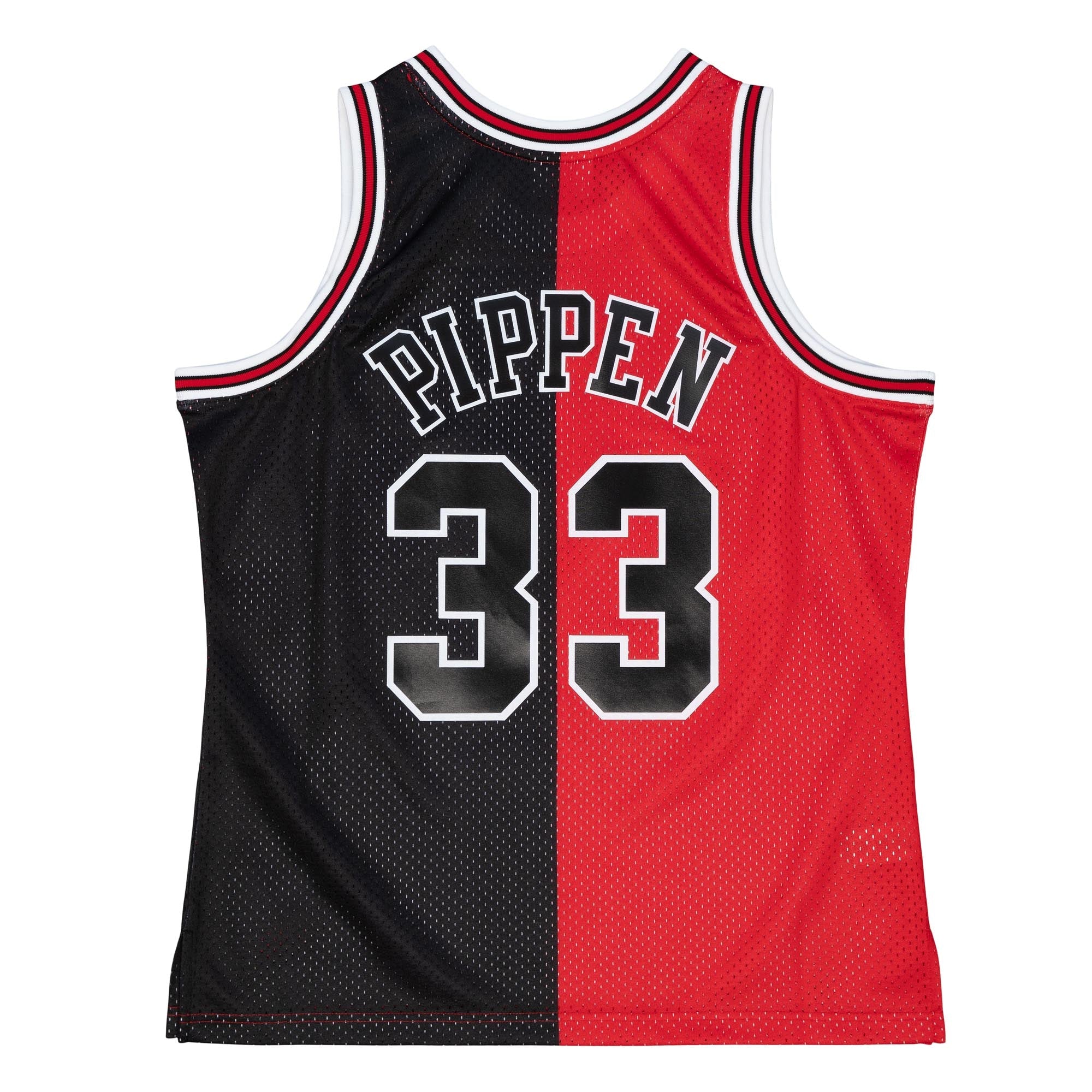 NBA Split Swingman Jersey Bulls 1997 Scottie Pippen