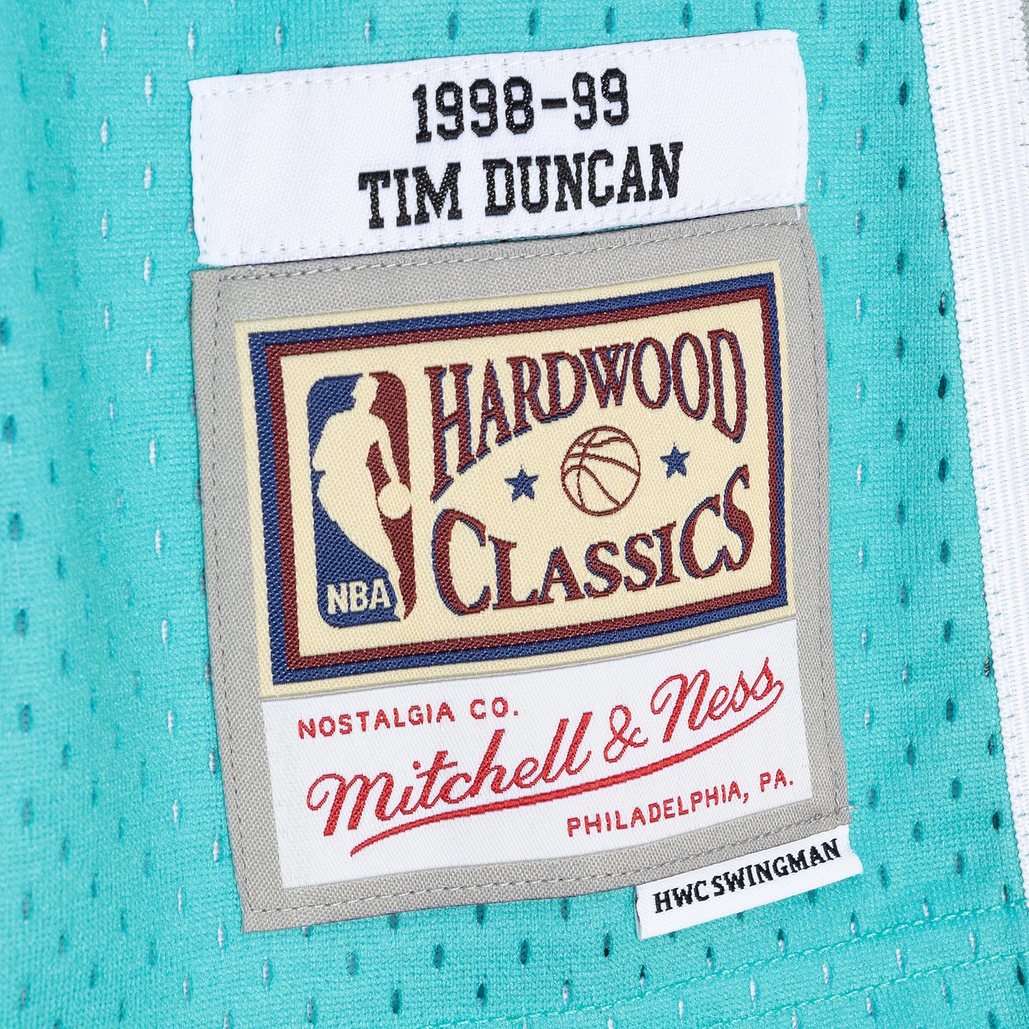 Jersey M&N NBA Split Swingman Spurs 98 Tim Duncan Bktl