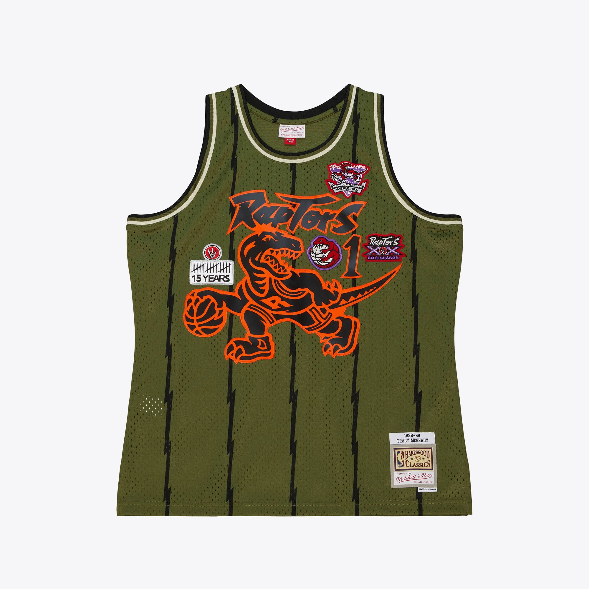 Jersey M&N NBA Flight Swingman Raptors