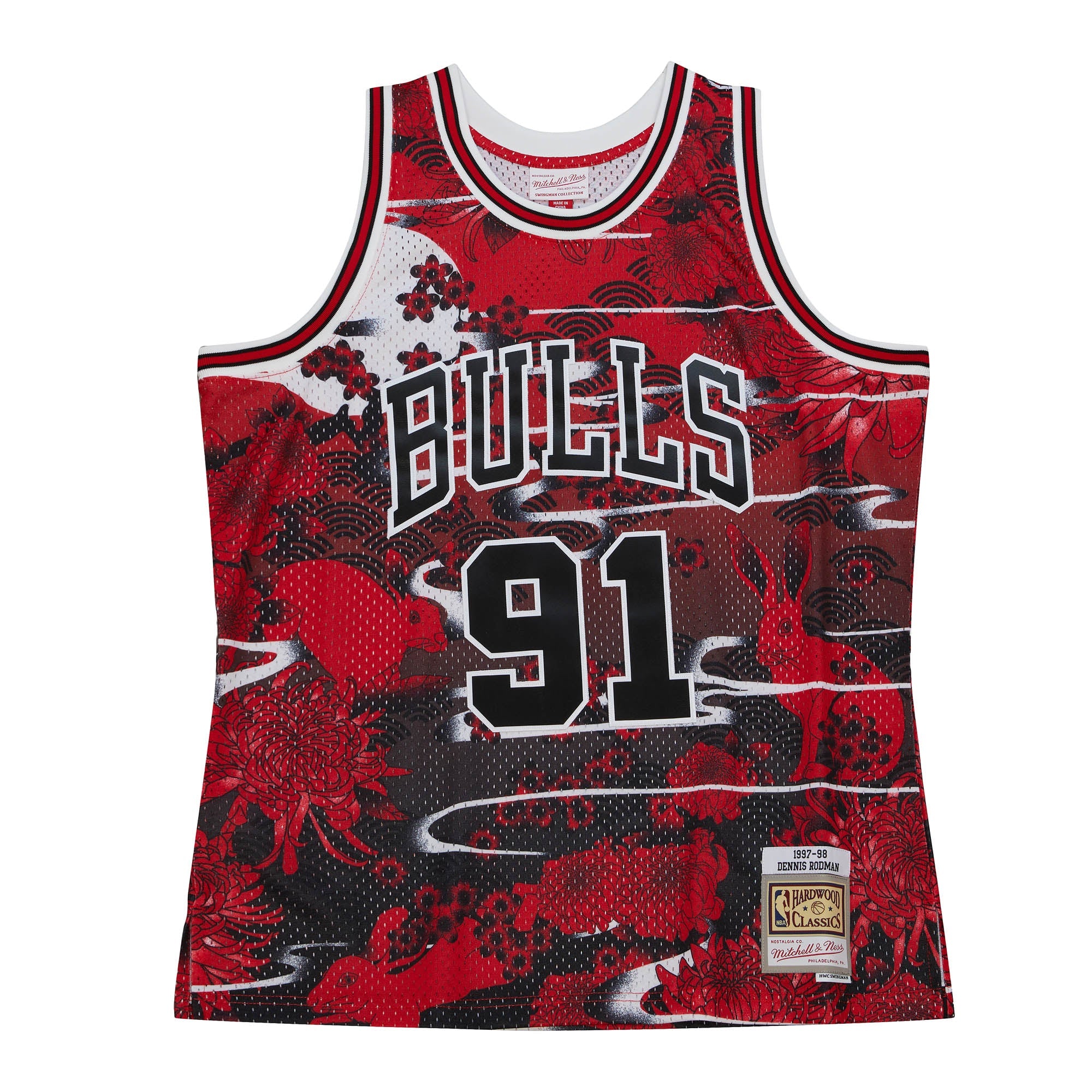 NBA Ah Swingman Jersey 5.0 Bulls 1997 Dennis Rodman