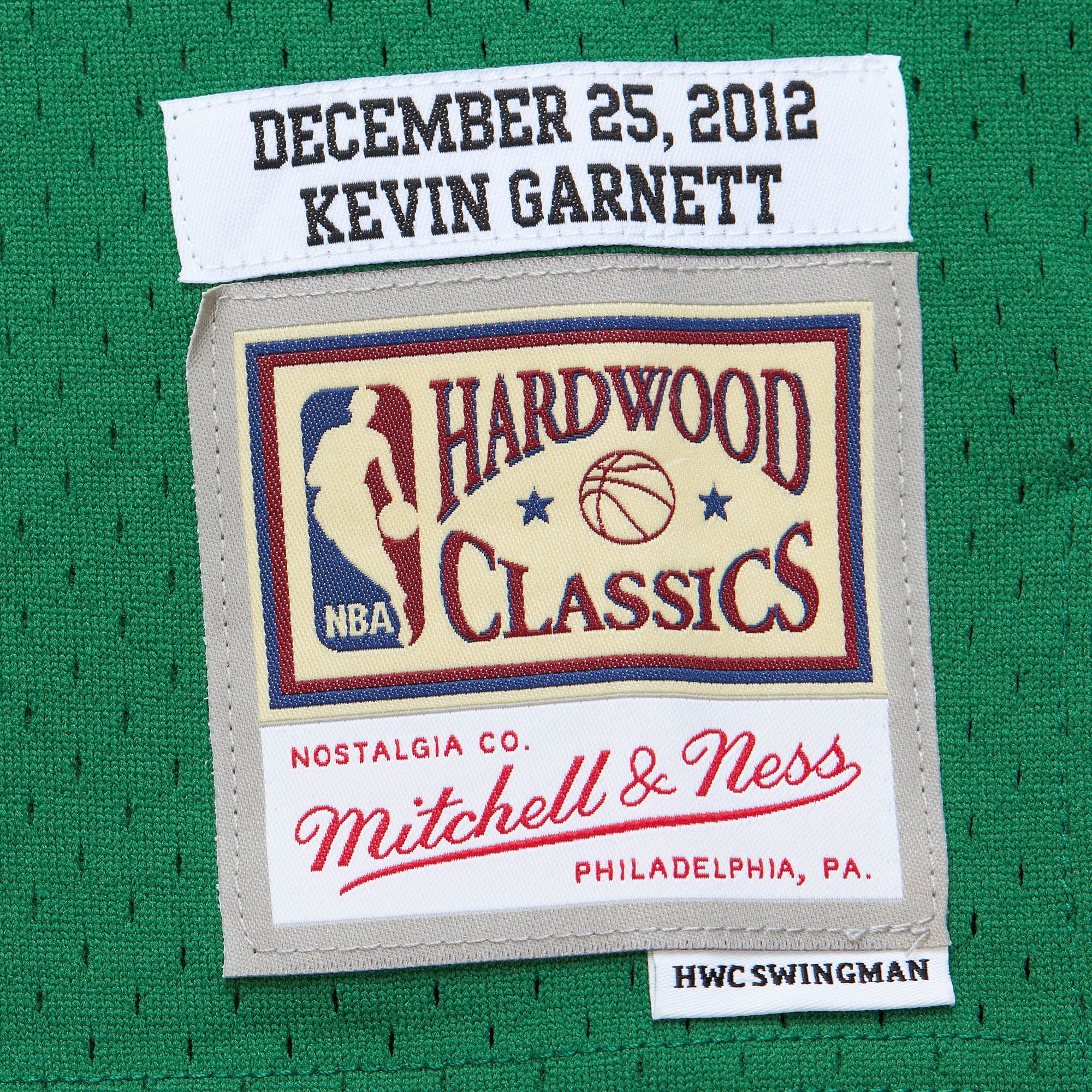 Gorra NBA Day Jersey Celtics 2012 Kevin Garnett