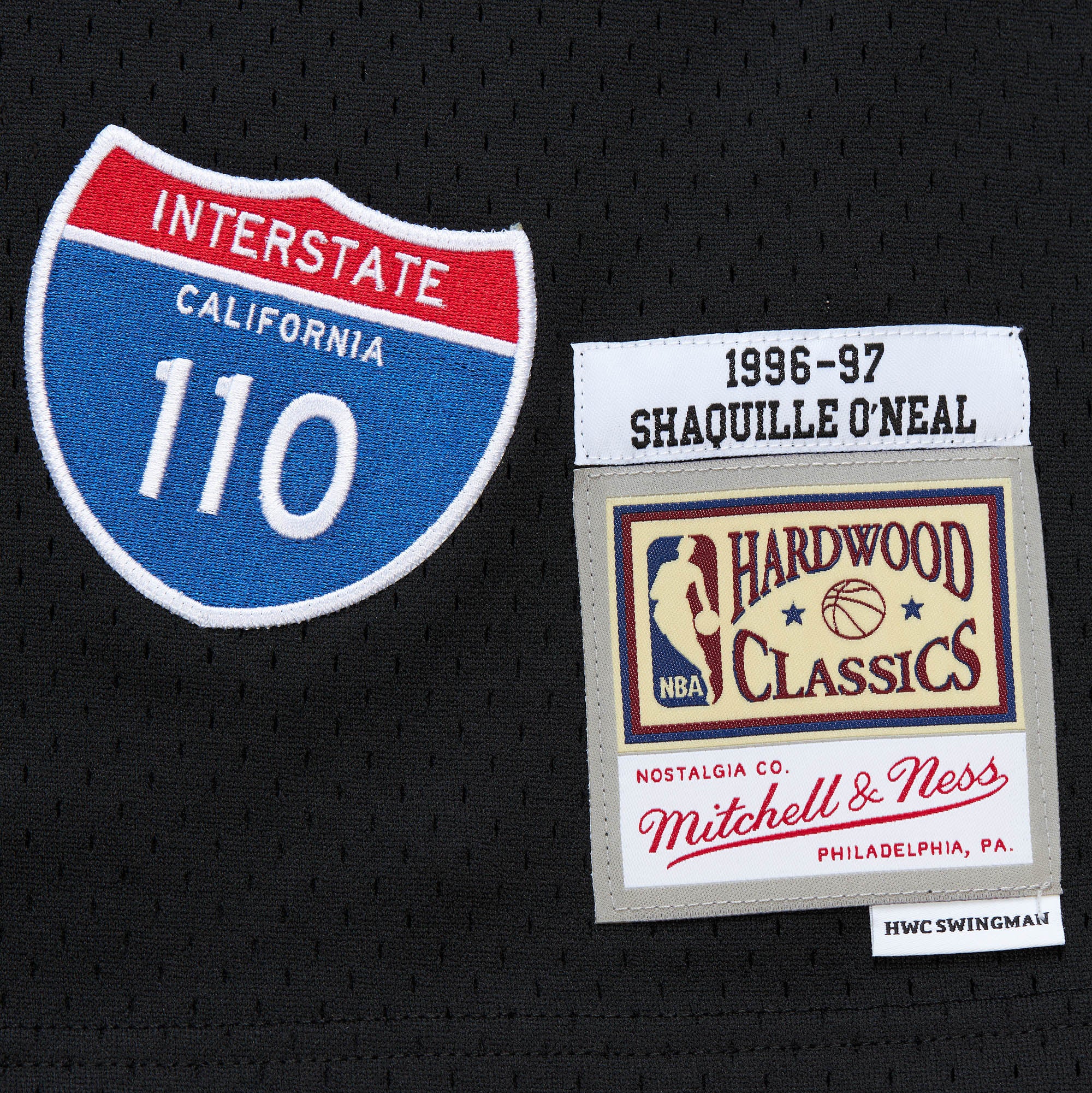 NBA Highway Swingman Jersey Lakers 1996 Shaquille O'neal