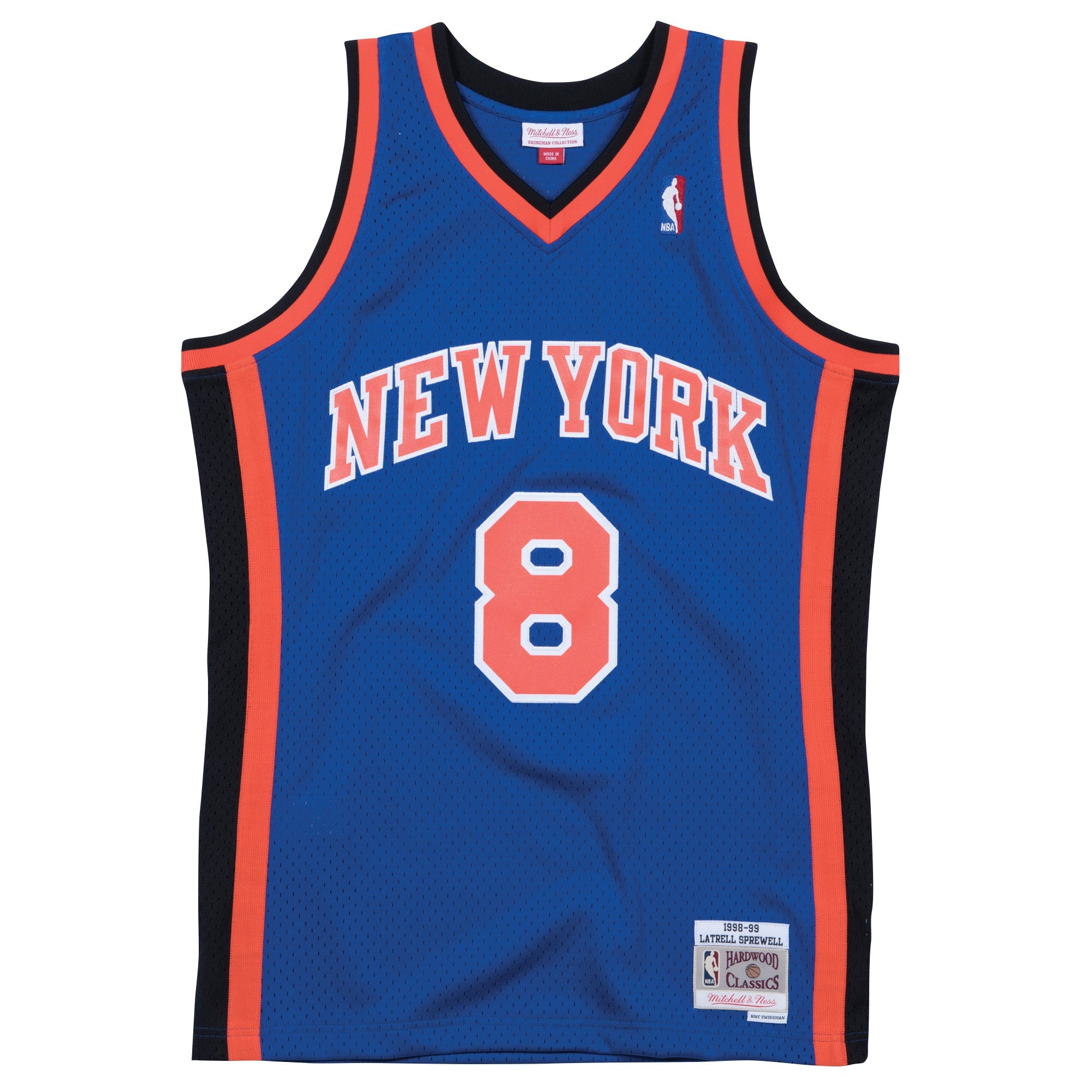 NBA Swingman Road Jersey Knicks 98-99 Latrell Sprewell