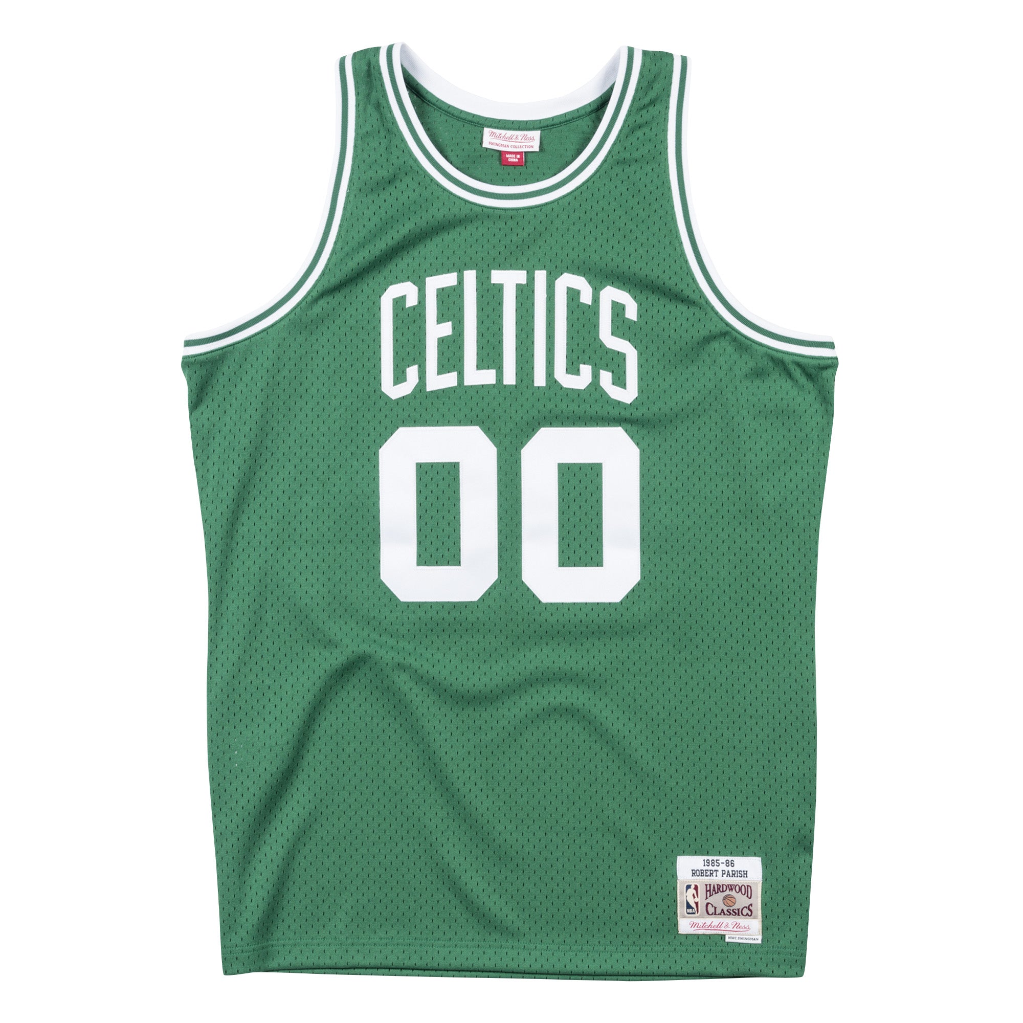 NBA Swingman Jersey Celtics 85-86 Robert Parish