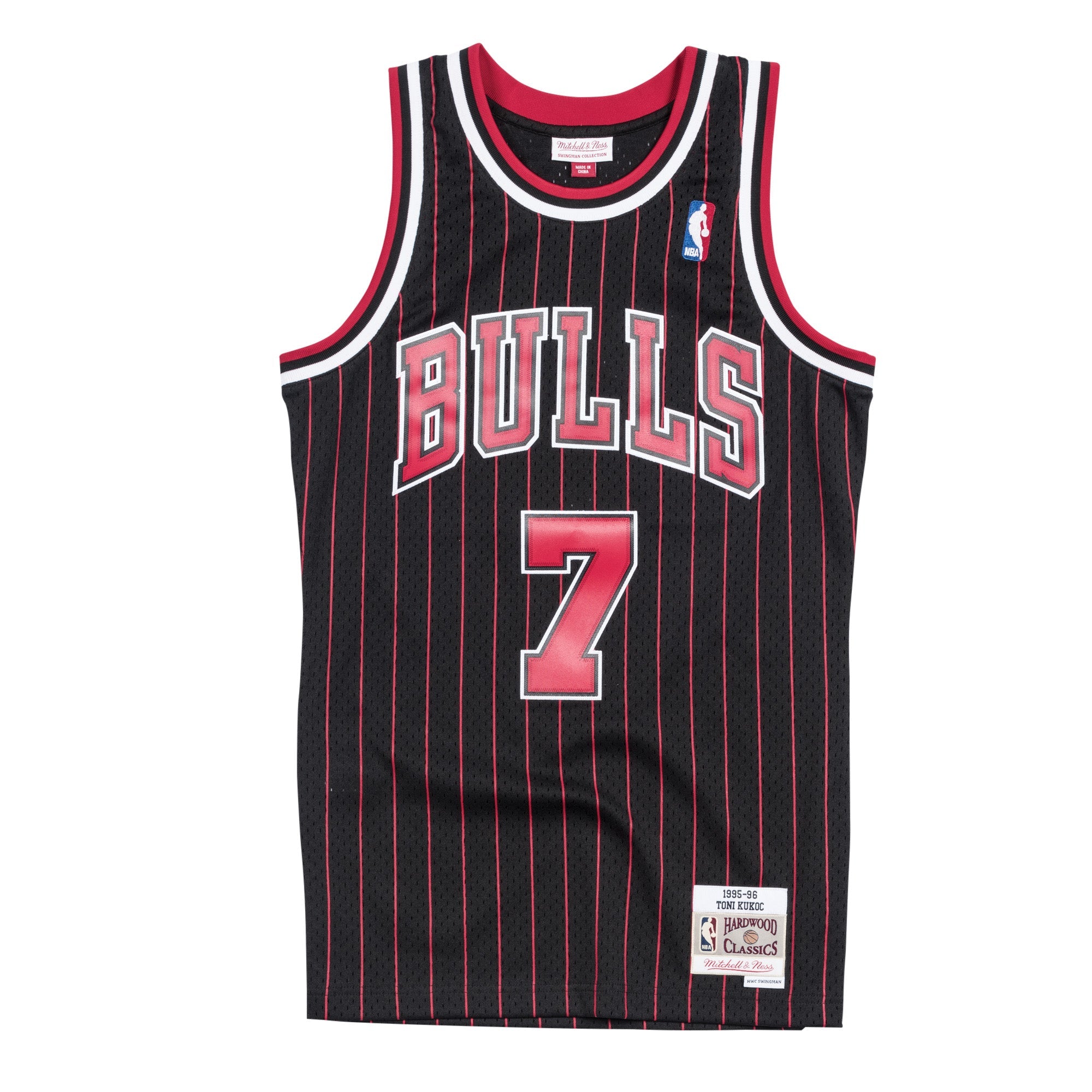 NBA Swingman Jersey Bulls 95-96 Toni Kukoc