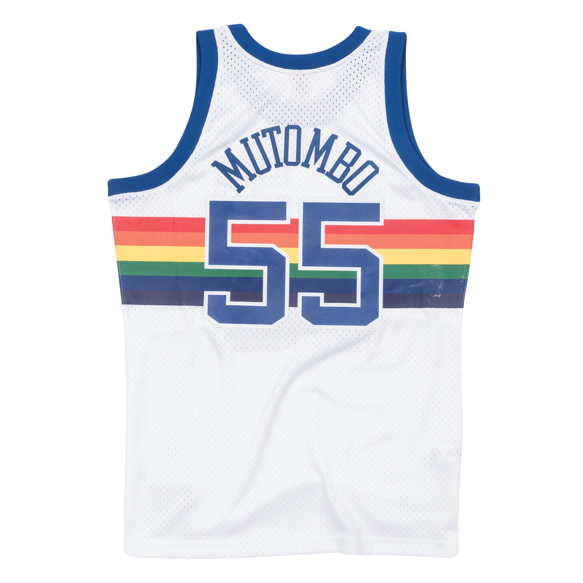 NBA Swingman Jersey Nuggets 91-92 Dikembe Mutombo