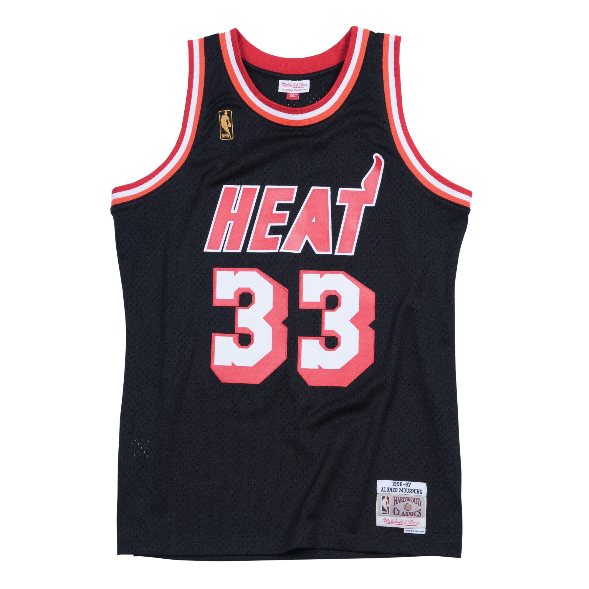 NBA Swingman Jersey Heat 96-97 Alonzo Mourning