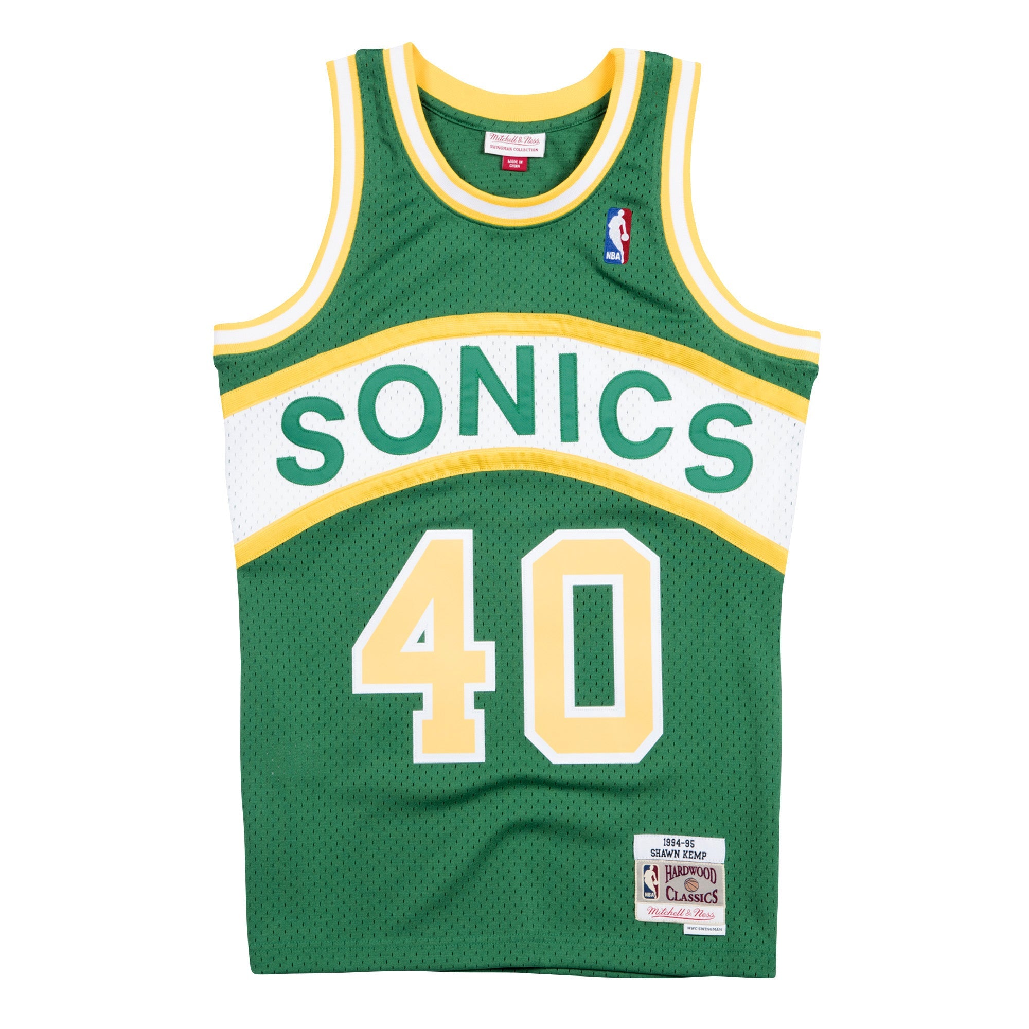 NBA Swingman Jersey Supersonics 94-95 Shawn Kemp