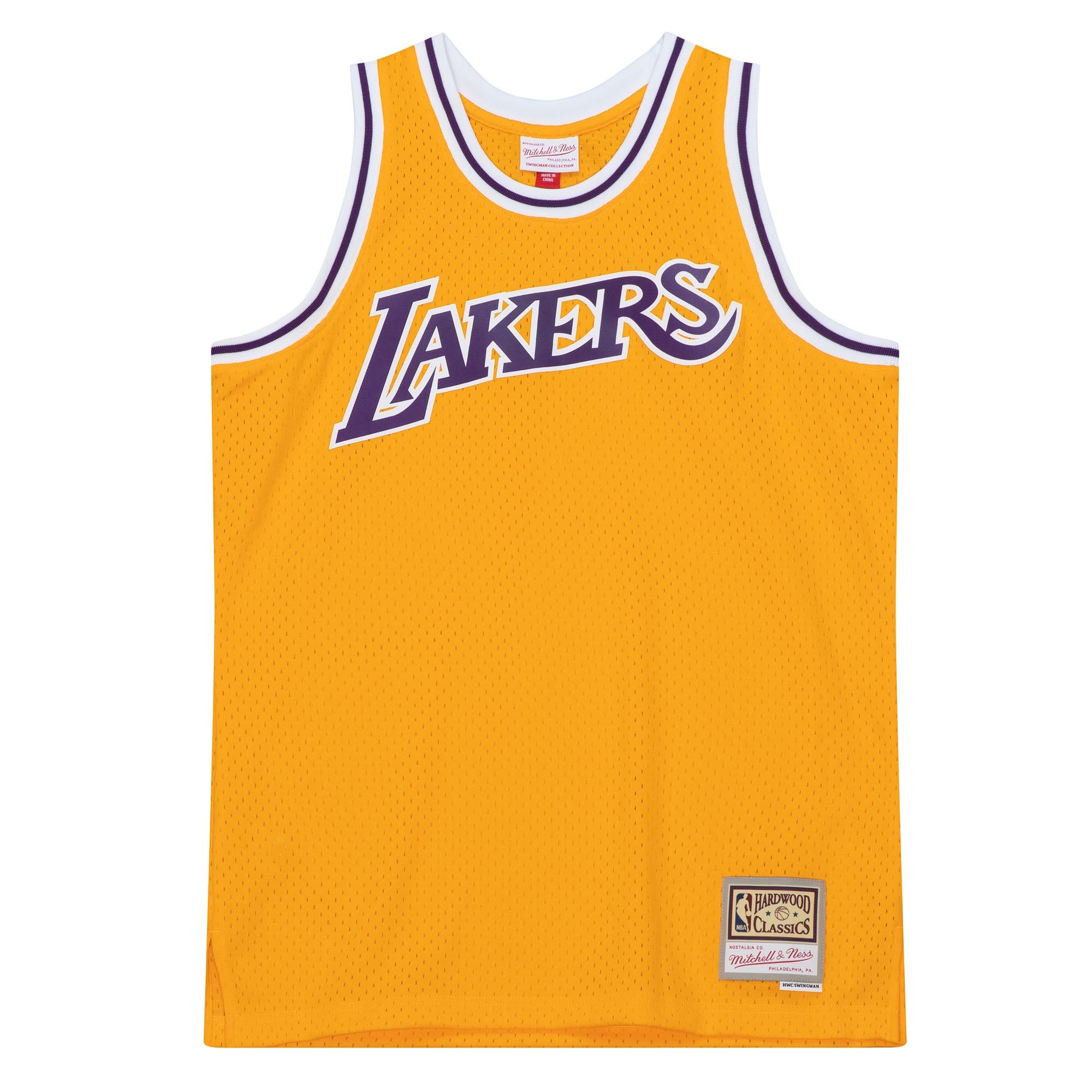 Jersey NBA Blank Swingman Lakers 82-85