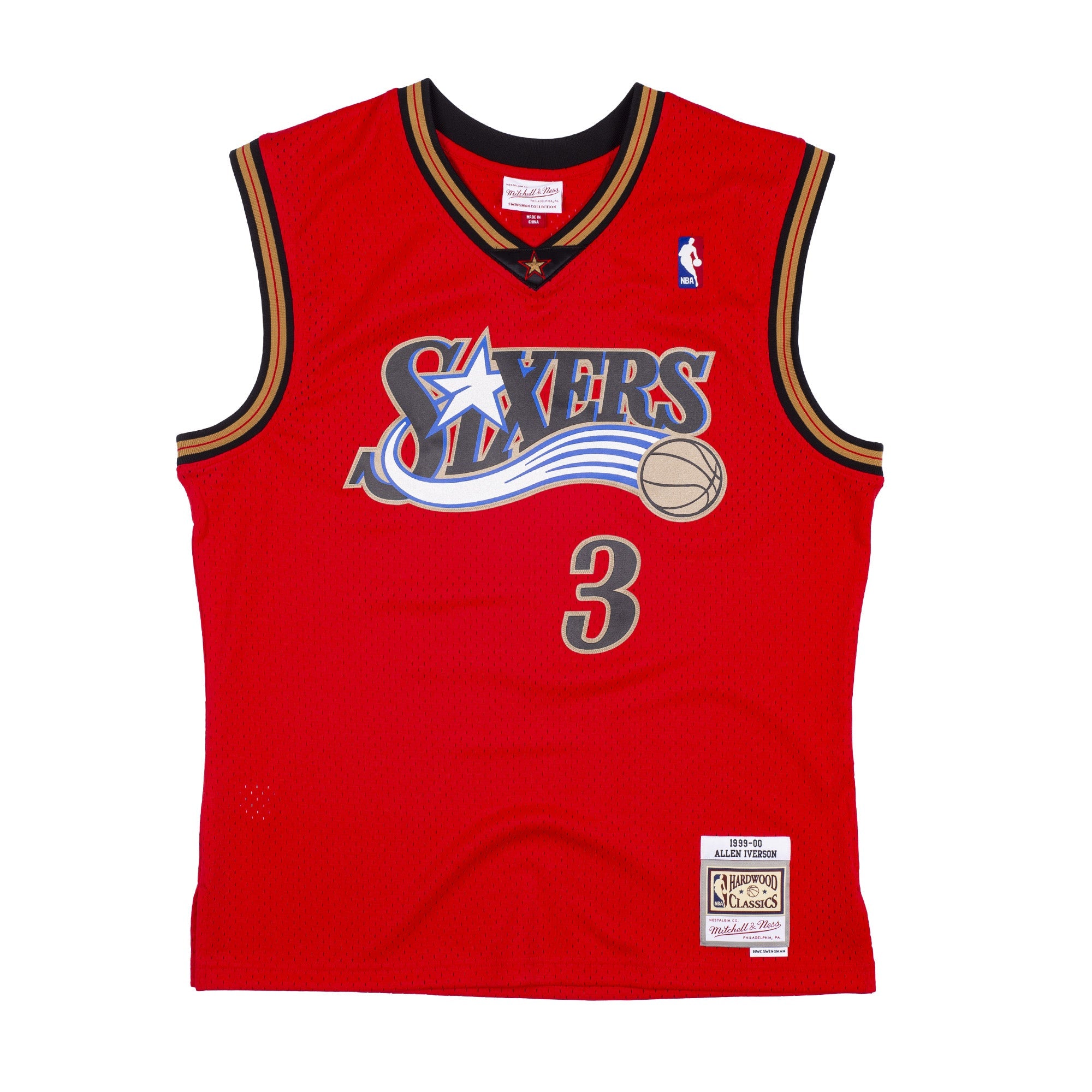 NBA Reload Swingman Jersey 76ers 1999 Allen Iverson