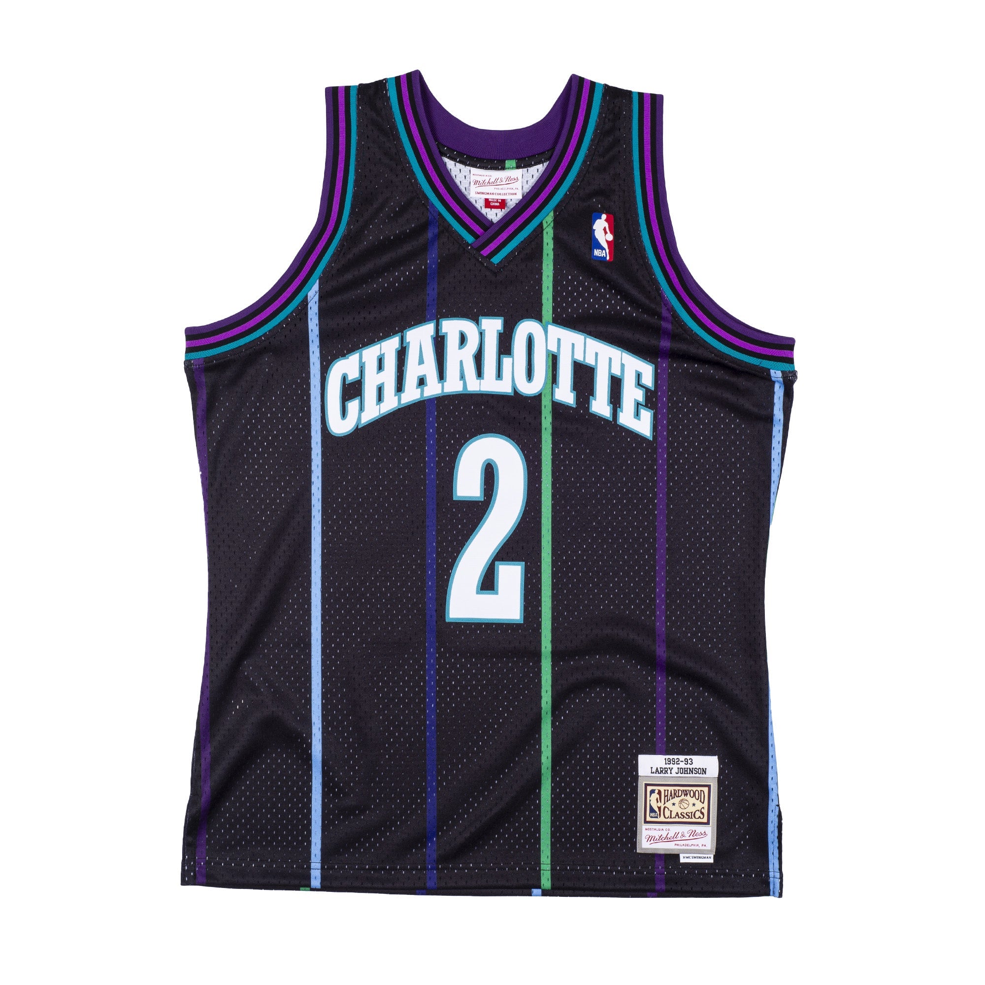 NBA Reload Swingman Jersey Hornets 1992 Larry Johnson