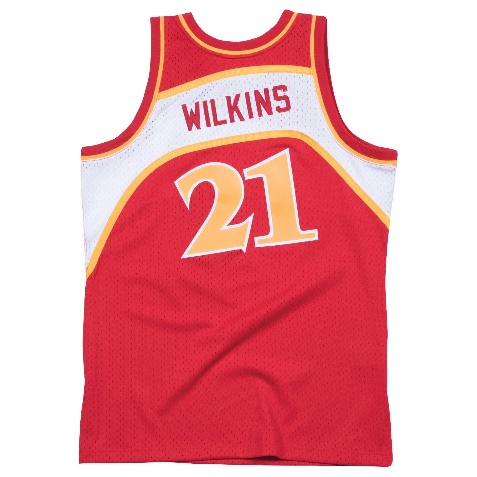 NBA Swingman Road Jersey Hawks 86 Dominique Wilkins