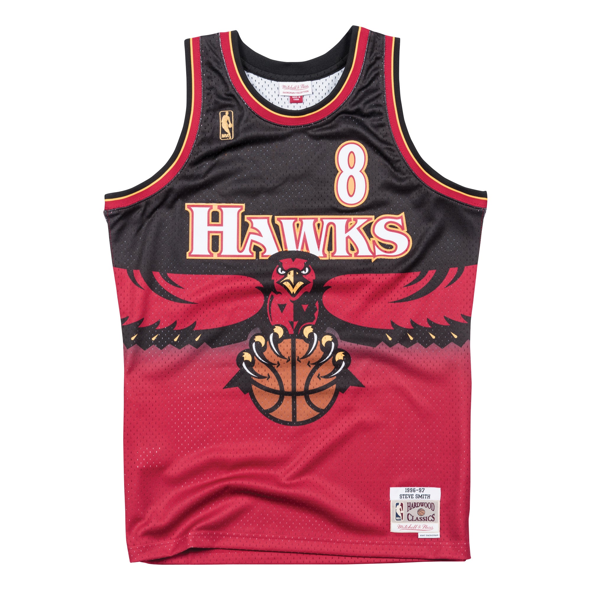 NBA Swingman Road Jersey Hawks 1996 Steve Smith