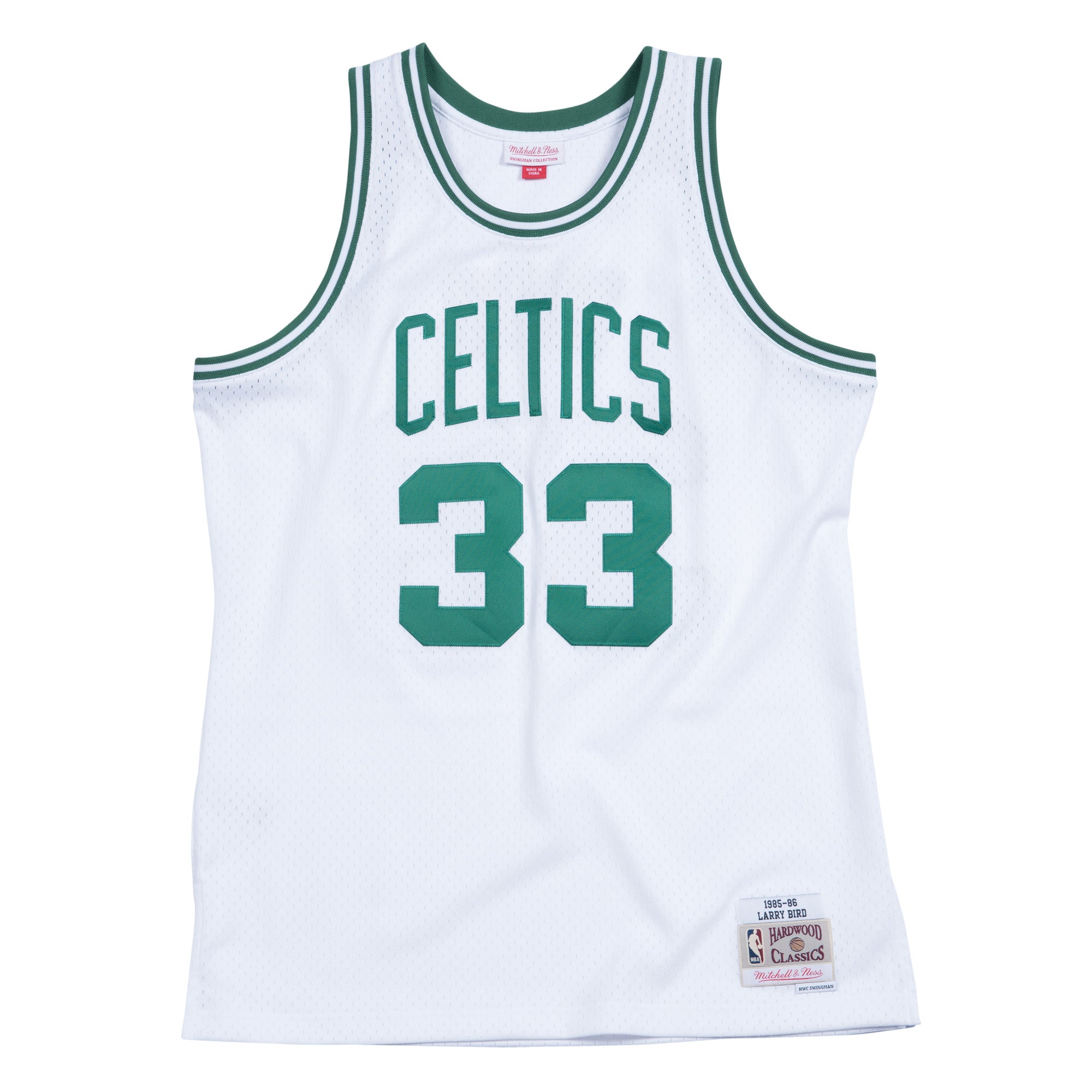 NBA Swingman Home Jersey Celtics 85 Larry Bird