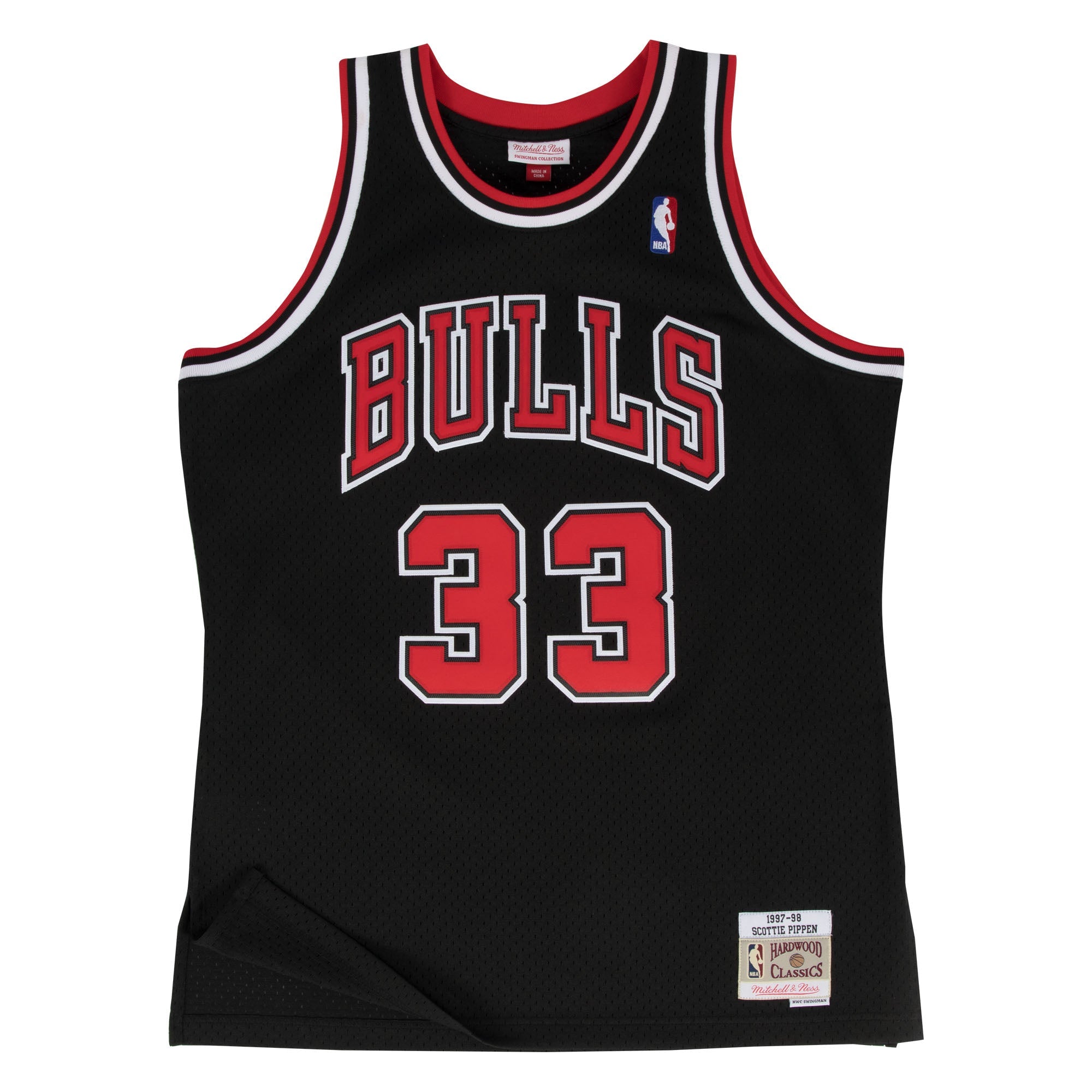 NBA Swingman Alternate Jersey Bulls 97 Scottie Pippen