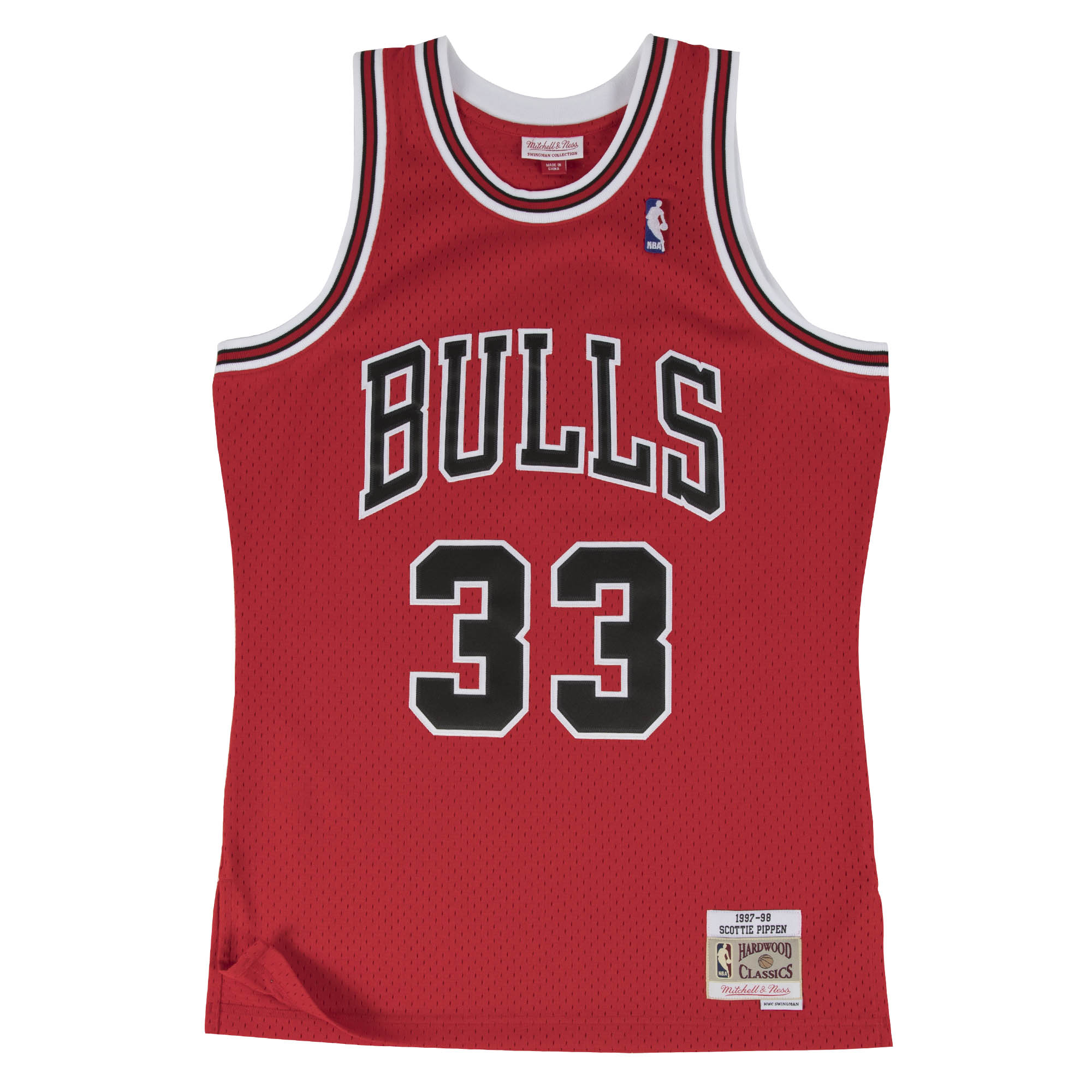NBA Swingman Road Jersey Bulls 97 Scottie Pippen