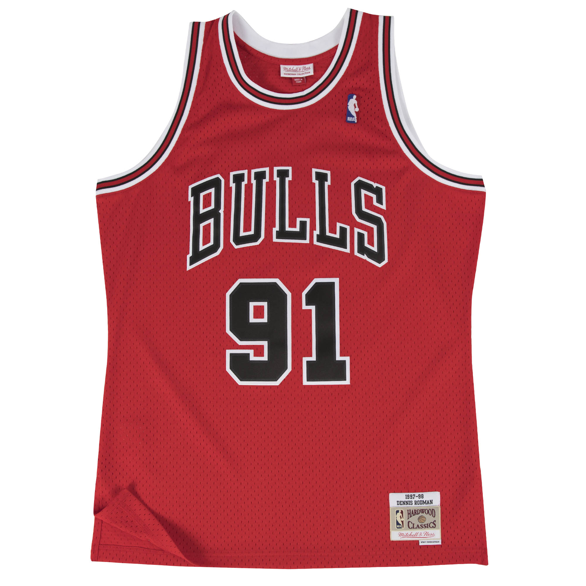 NBA Swingman Road Jersey Bulls 97 Dennis Rodman