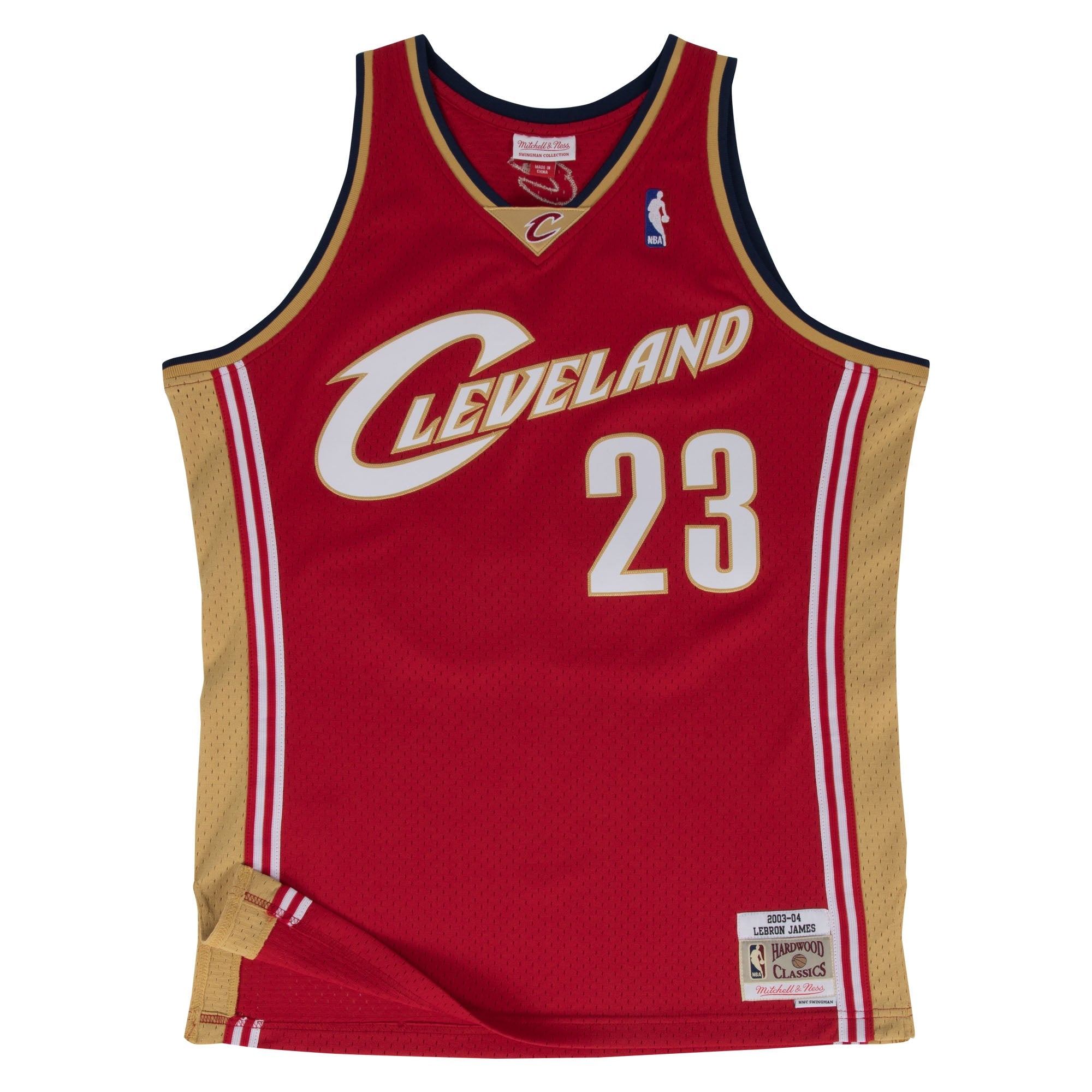 NBA Swingman Road Jersey Cavaliers 03 Lebron James