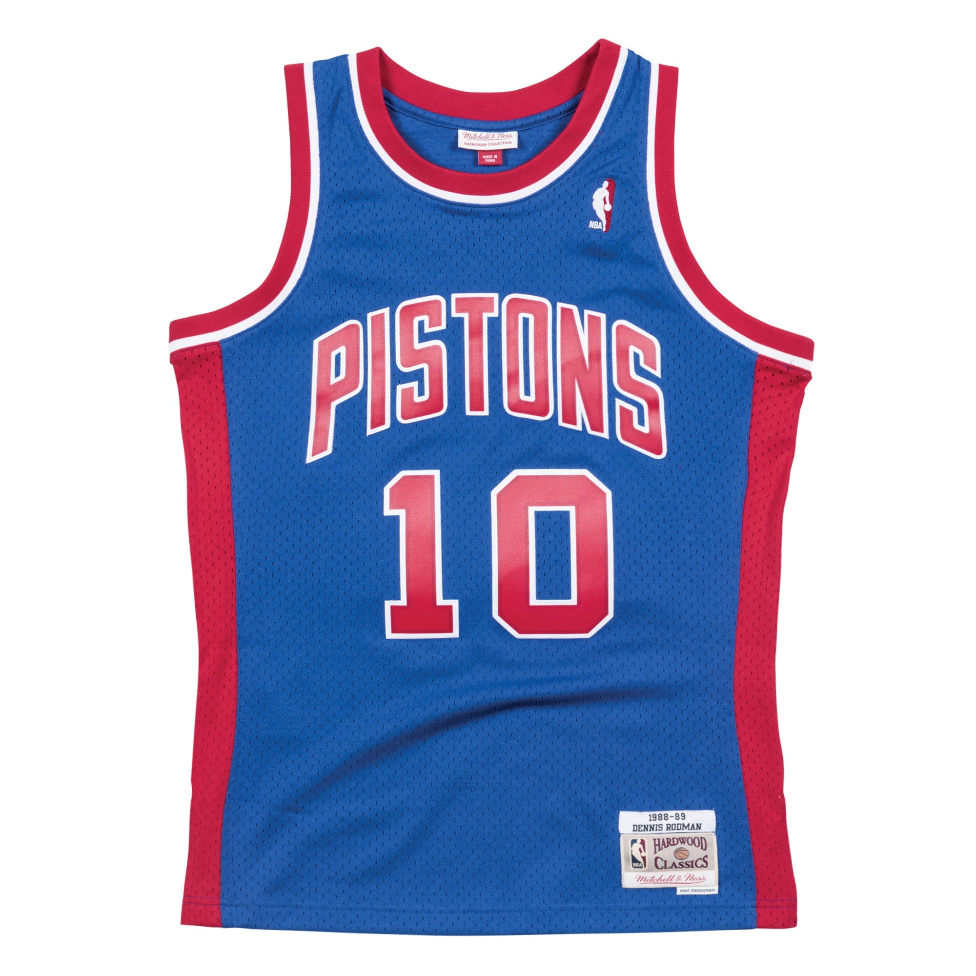 NBA Swingman Road Jersey Pistons 88 Dennis Rodman