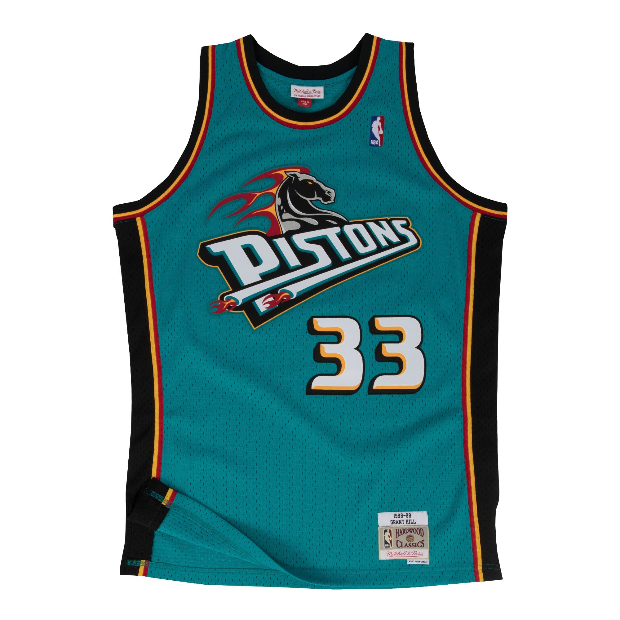 NBA Swingman Road Jersey Pistons 88 Grant Hill