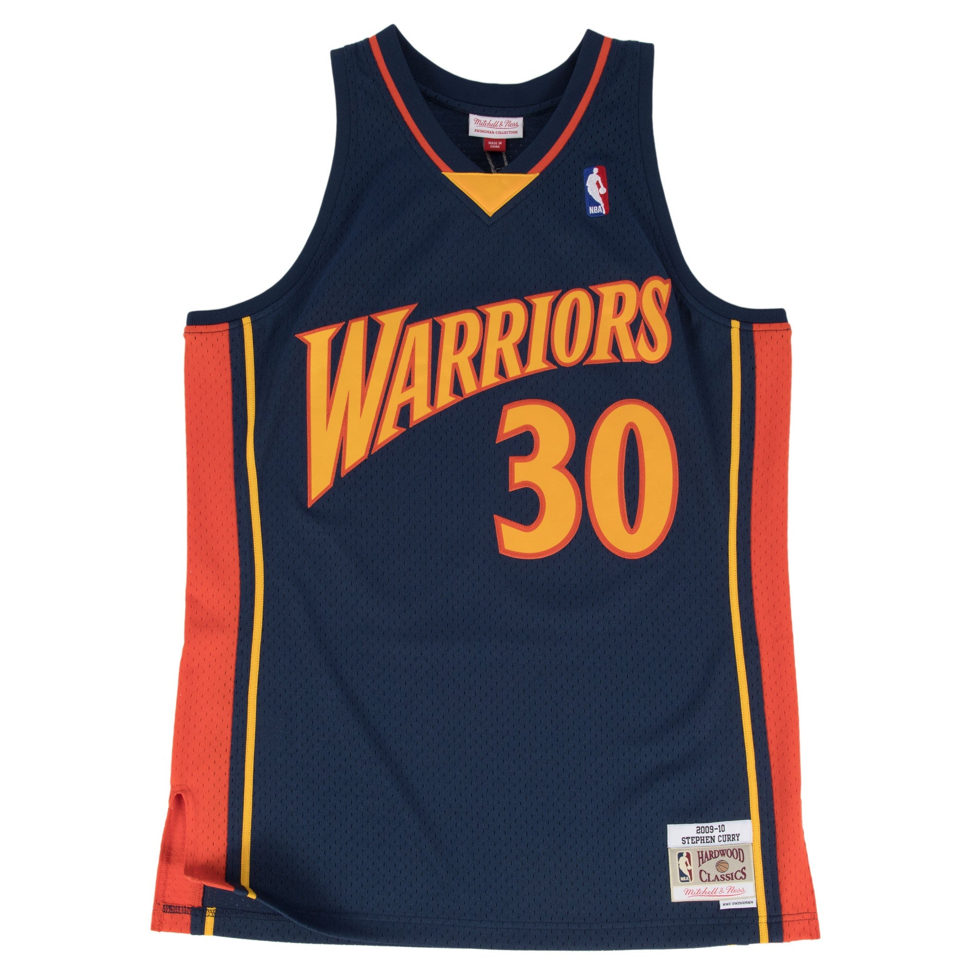 NBA Swingman Road Jersey Warriors 09 Steph Curry