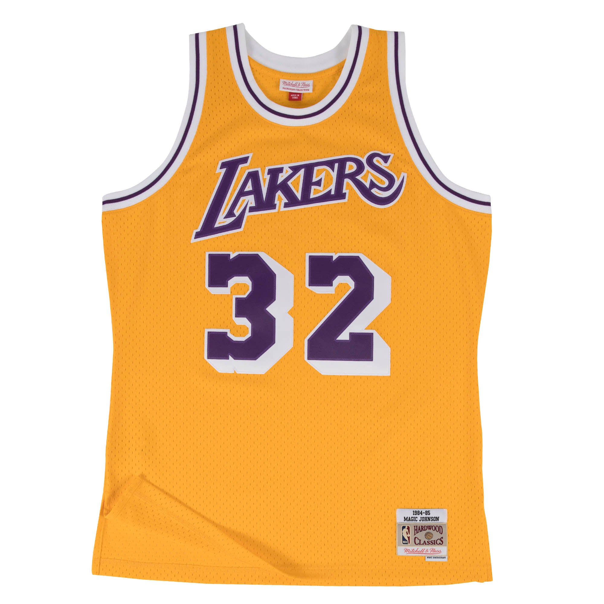 NBA Swingman Home Jersey Lakers 84 Magic Johnson