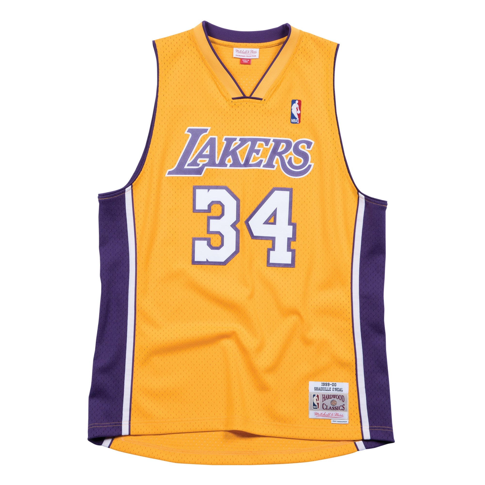 NBA Swingman Home Jersey Lakers 99 Shaquille O'neal
