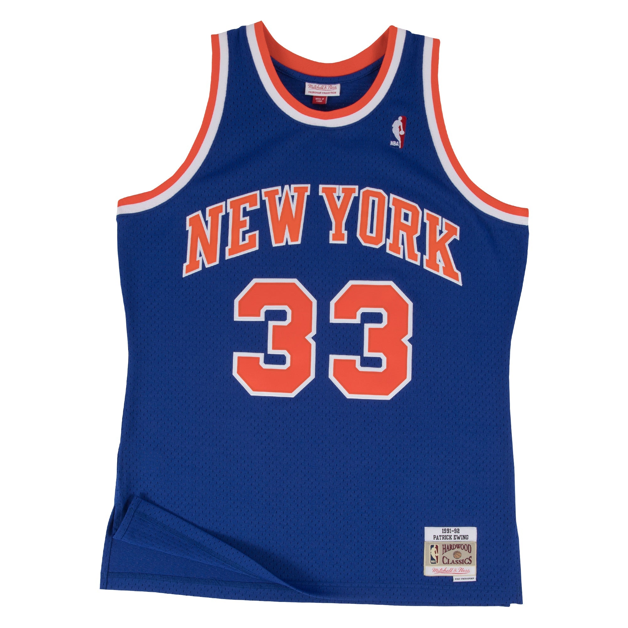NBA Swingman Road Jersey Knicks 91 Patrick Ewing