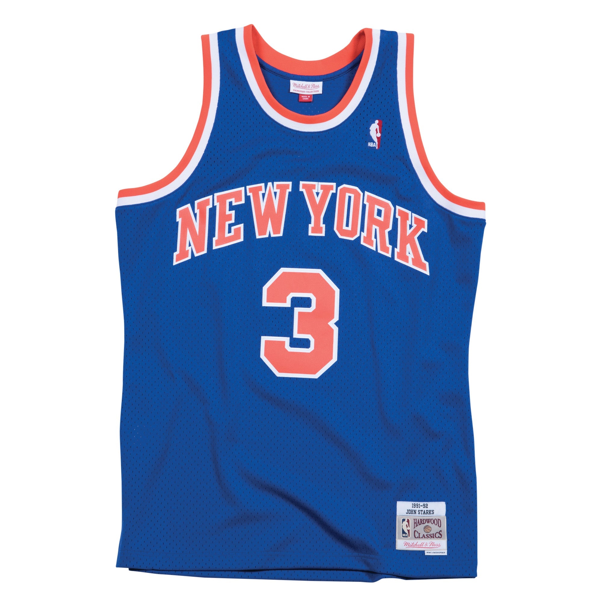 NBA Swingman Road Jersey Knicks 91 John Starks