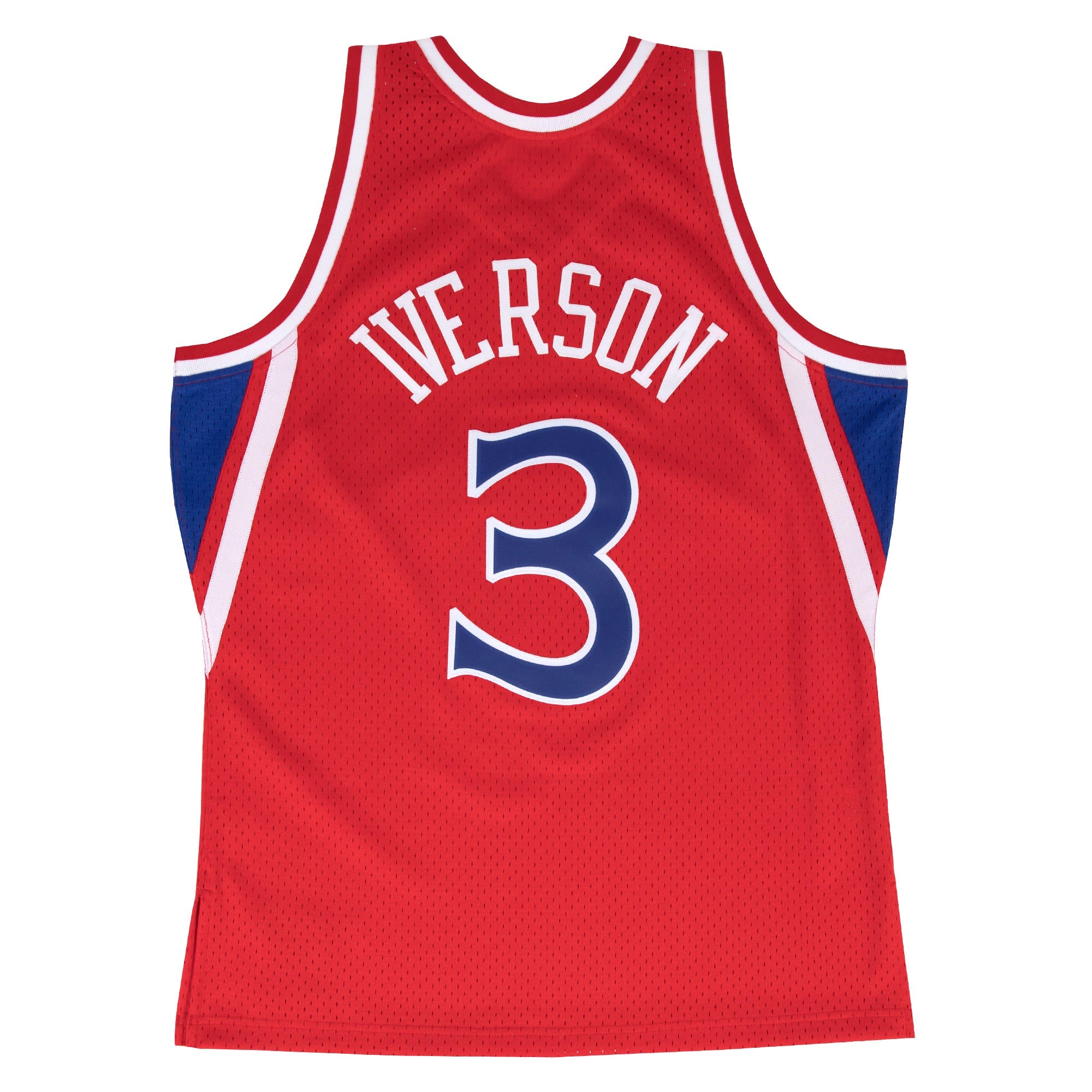 NBA Swingman Road Jersey 76ers 96 Allen Iverson